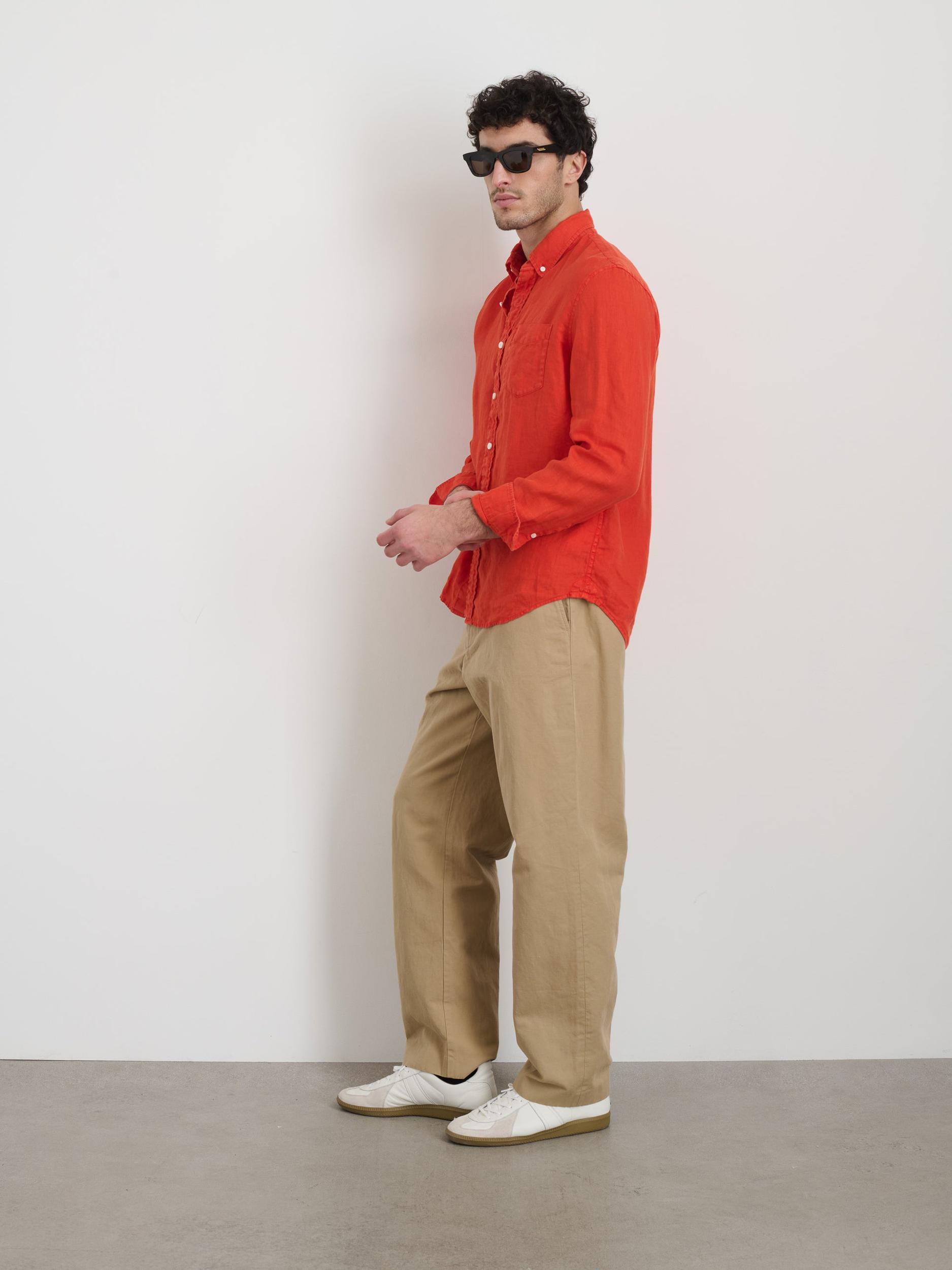 Mill Shirt in Linen Product Image
