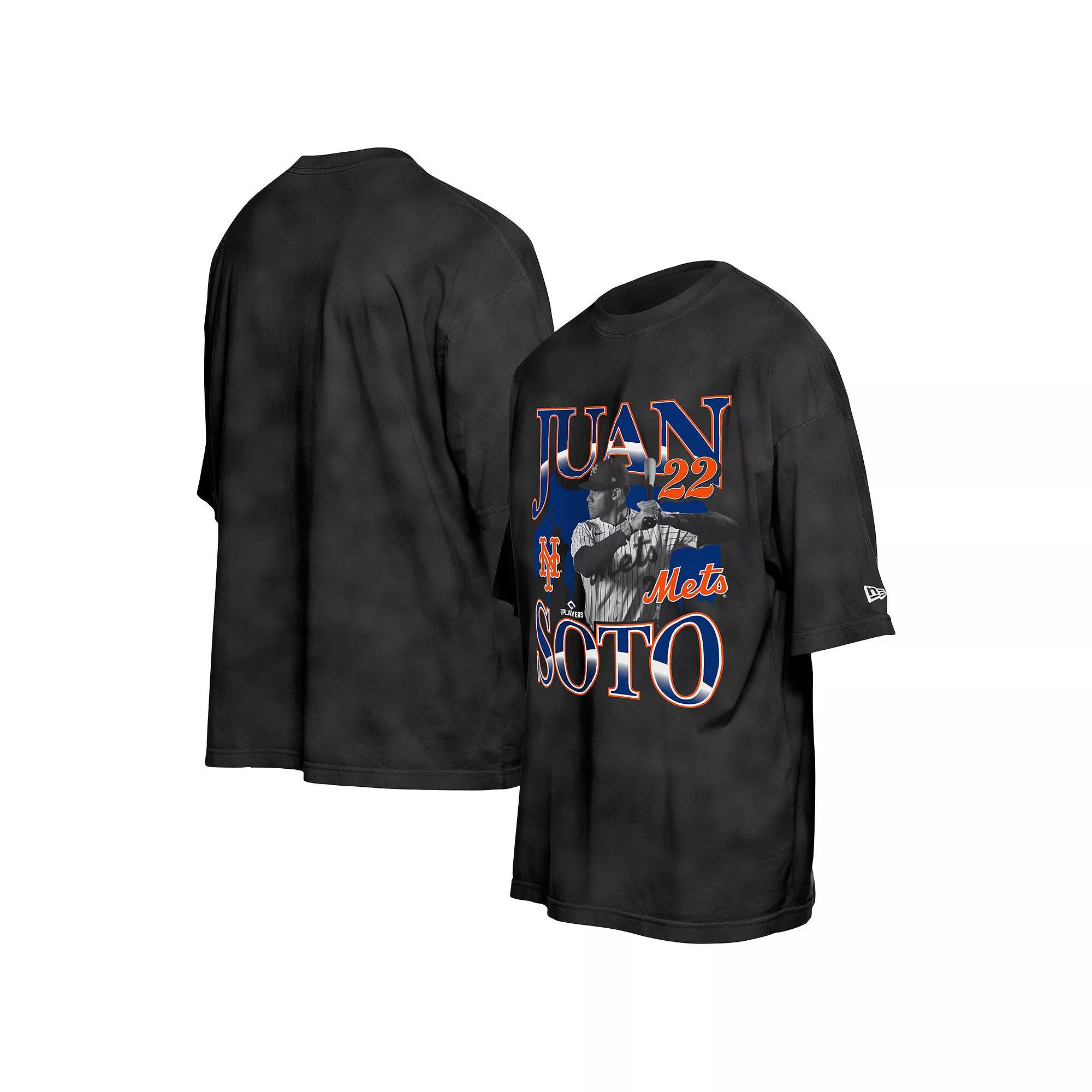 Men's New Era Juan Soto Black New York Mets Batter Up Player T-Shirt, Size: 2XL Product Image