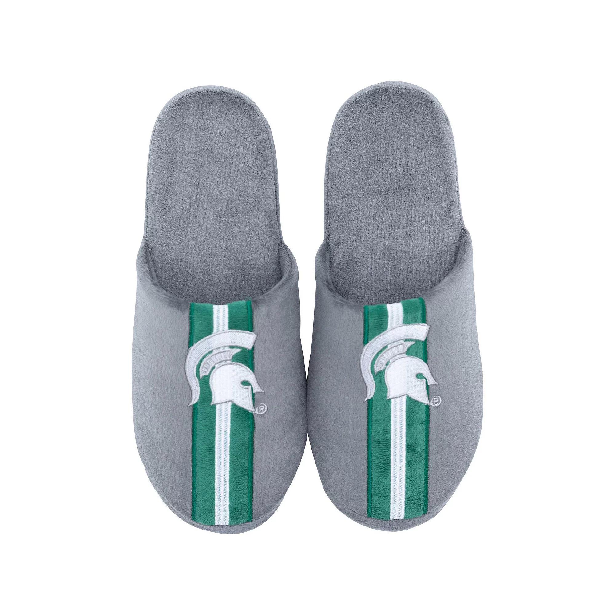 Men's ZooZatz Michigan State Spartans Slippers, Size: 11-12, Charco Product Image