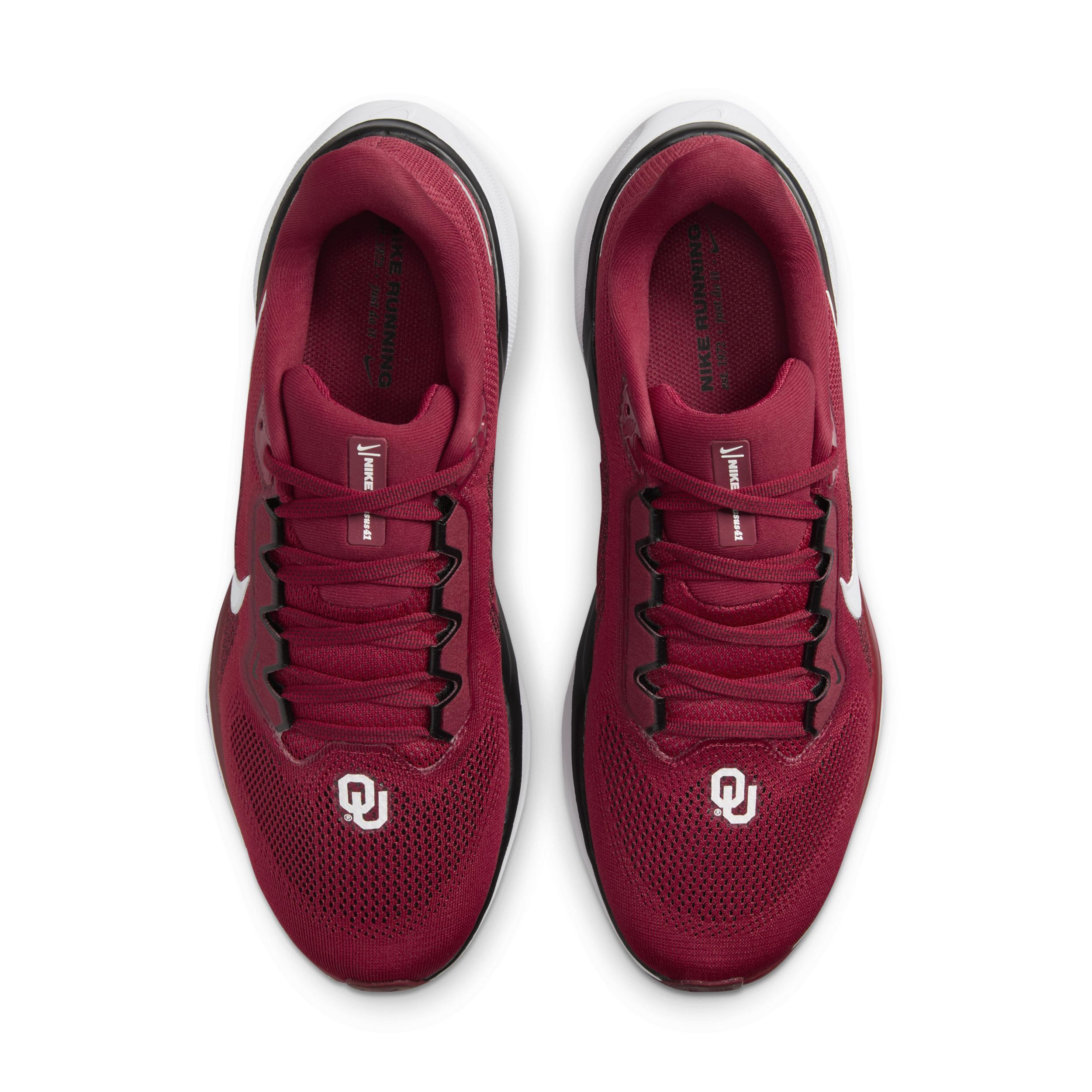 Oklahoma Pegasus 41 Men's Nike College Road Running Shoes Product Image