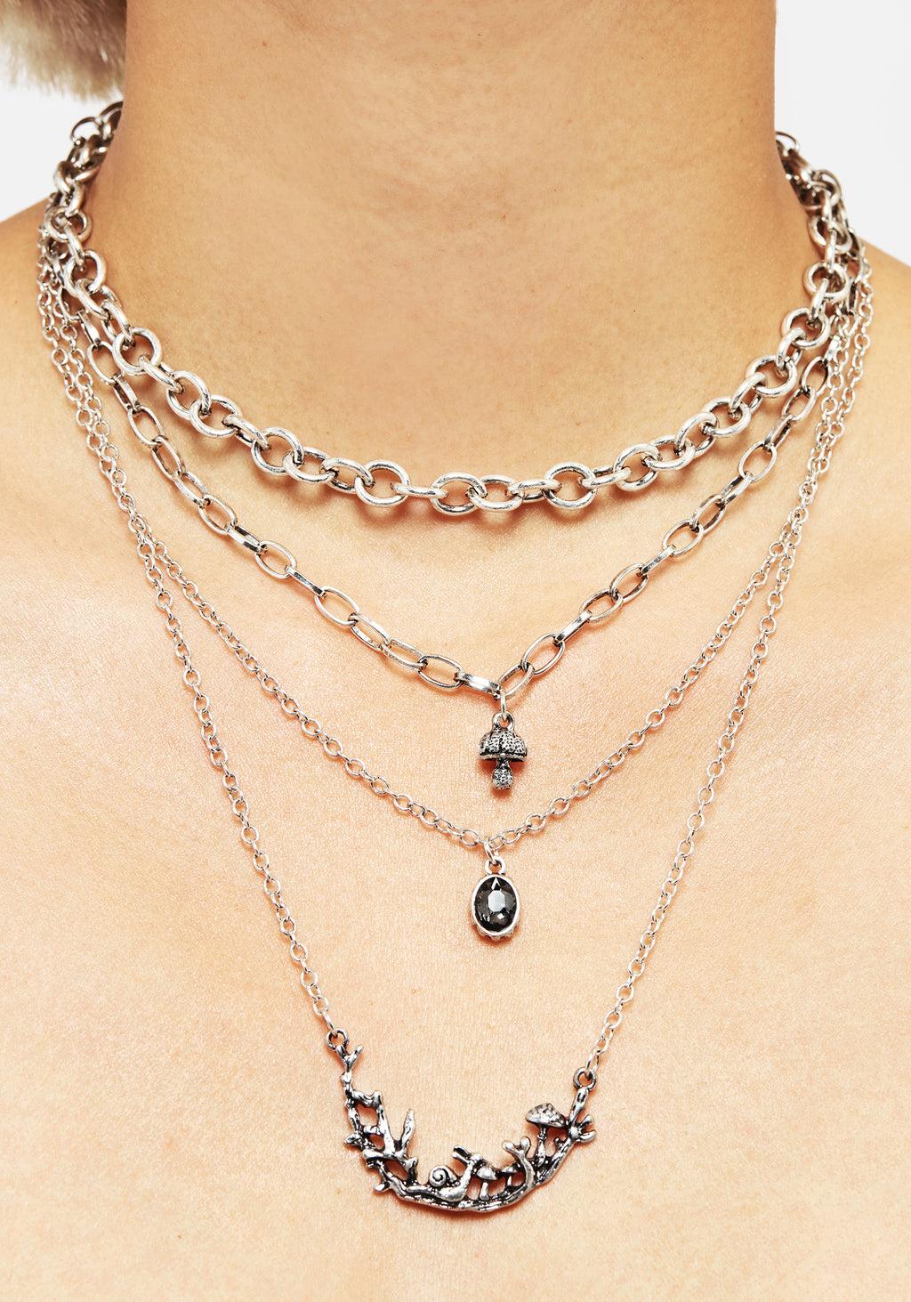 Zinnia Layered Necklace Product Image