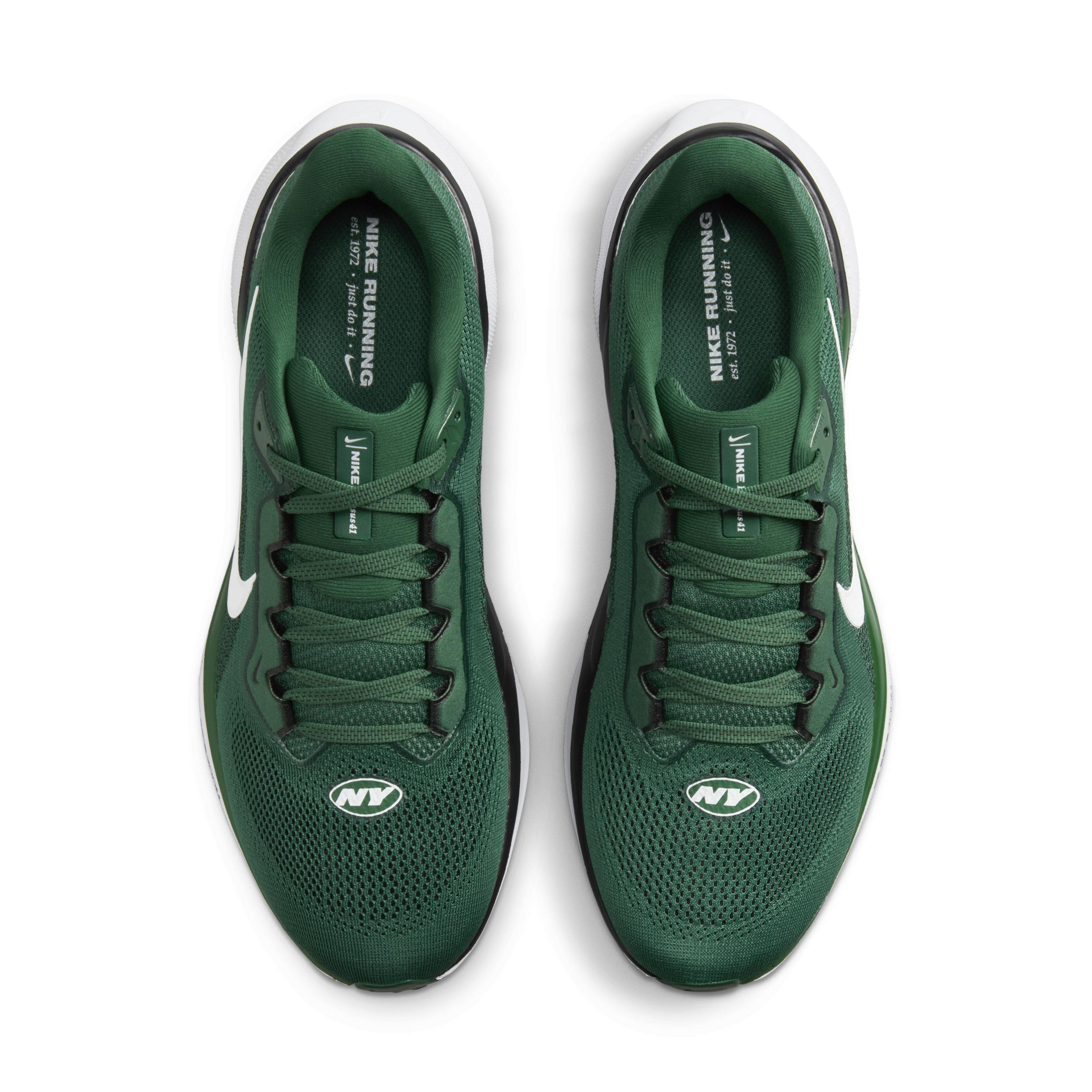 Nike Men's Pegasus 41 NFL New York Jets Road Running Shoes Product Image