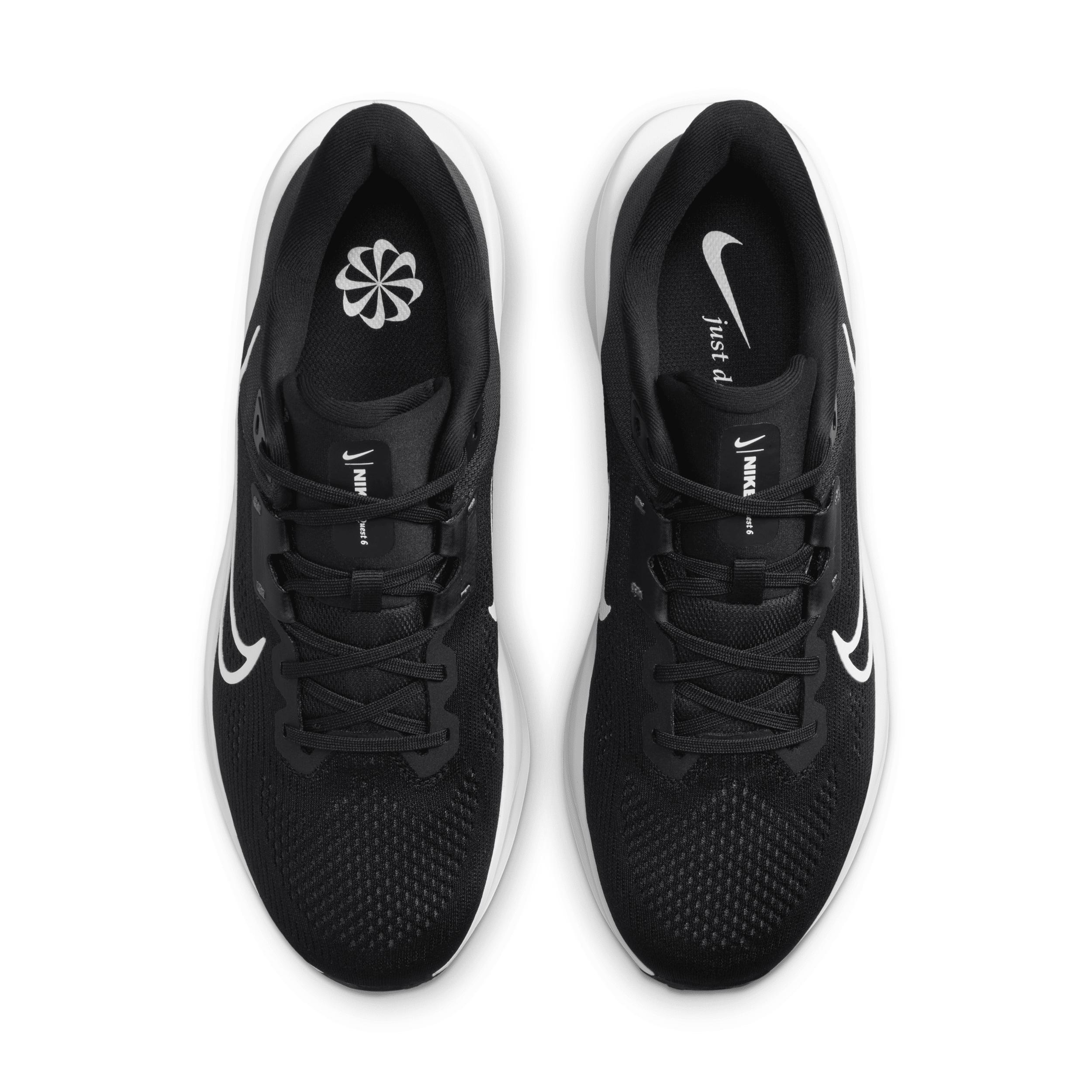 Nike Mens Quest 6 Road Running Shoes | FD6033-001 Product Image