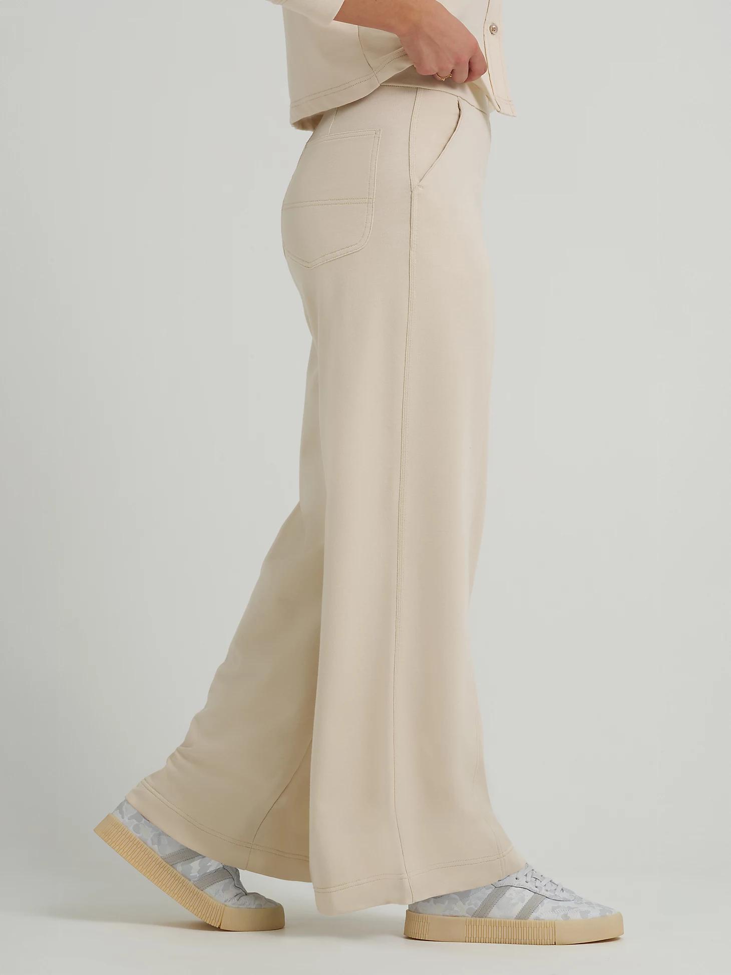 Women's Wide Leg Pull On Knit Pant | Women's Pants | Lee® Product Image