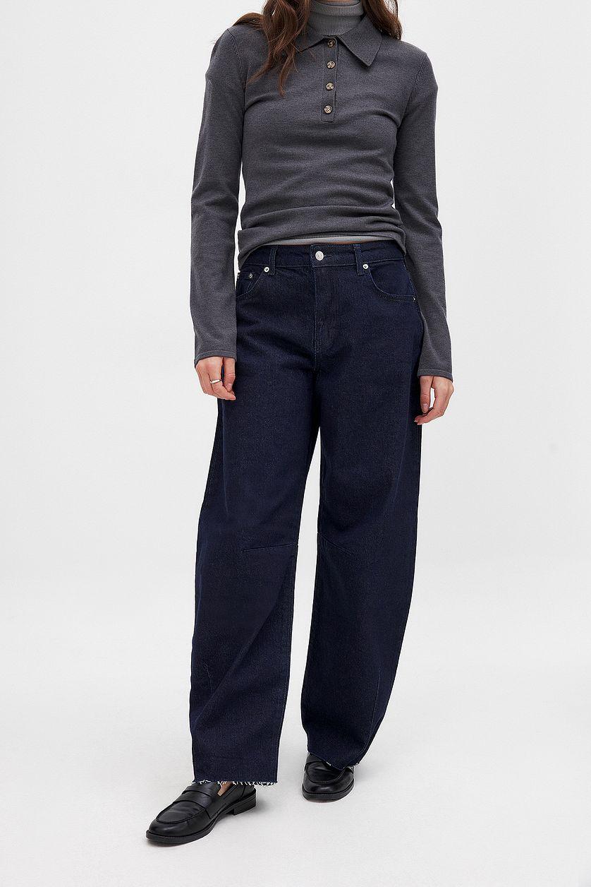 Barrel Leg Denim Product Image