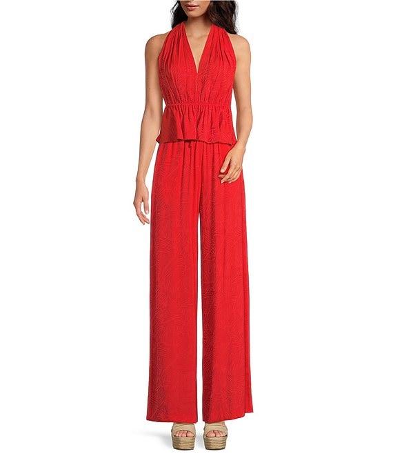 Gianni Bini x Shea Leigh Mills Spritz Jacquard Trouser Coordinating Pants Product Image