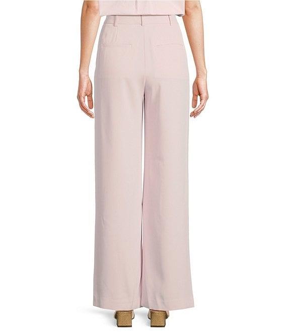 French Connection Harry Suiting High Waisted Coordinating Wide Leg Pants Product Image