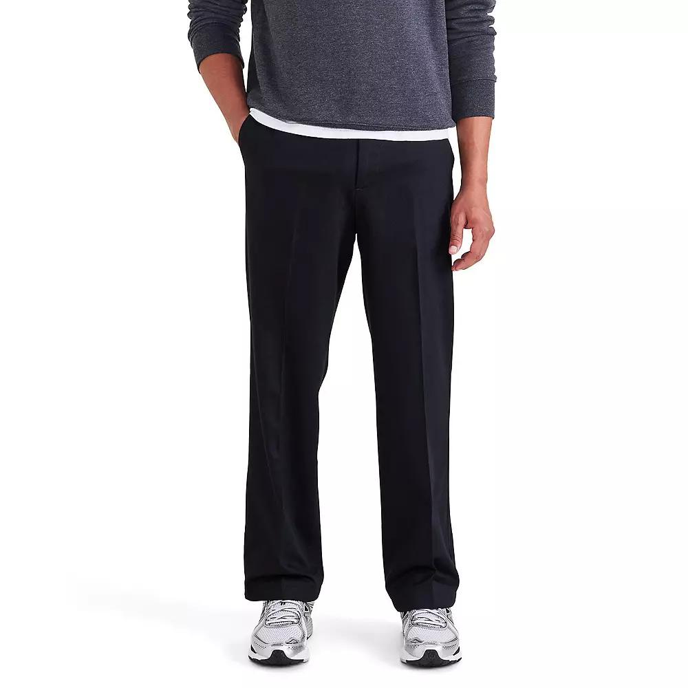 Men's Dockers Signature Iron Free Stain Defender Relaxed-Fit Khaki Pants,  Product Image