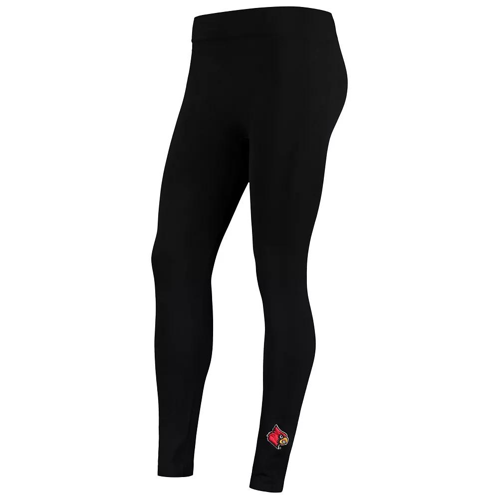 Women's ZooZatz Black Maryland Terrapins Fleece Leggings, Size: Small/Medium Product Image