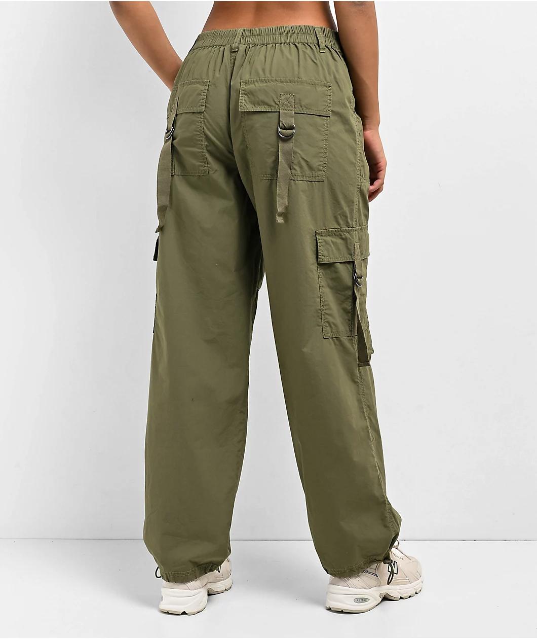 Empyre Maddison Avocado Cargo Pants Product Image