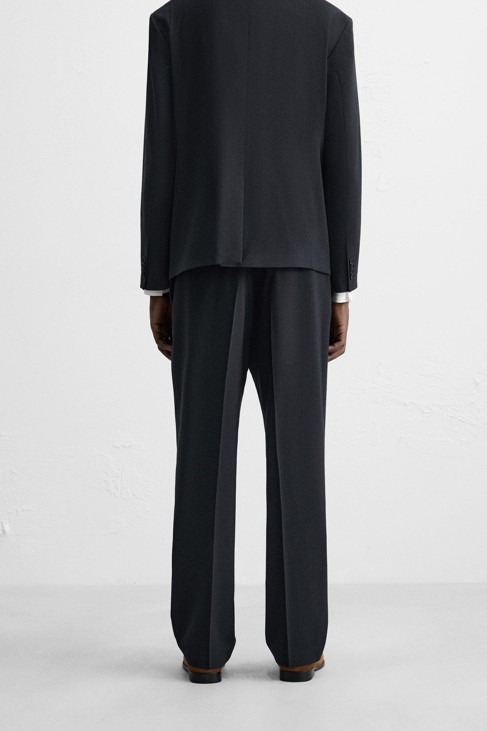 PINSTRIPE SUIT PANTS Product Image