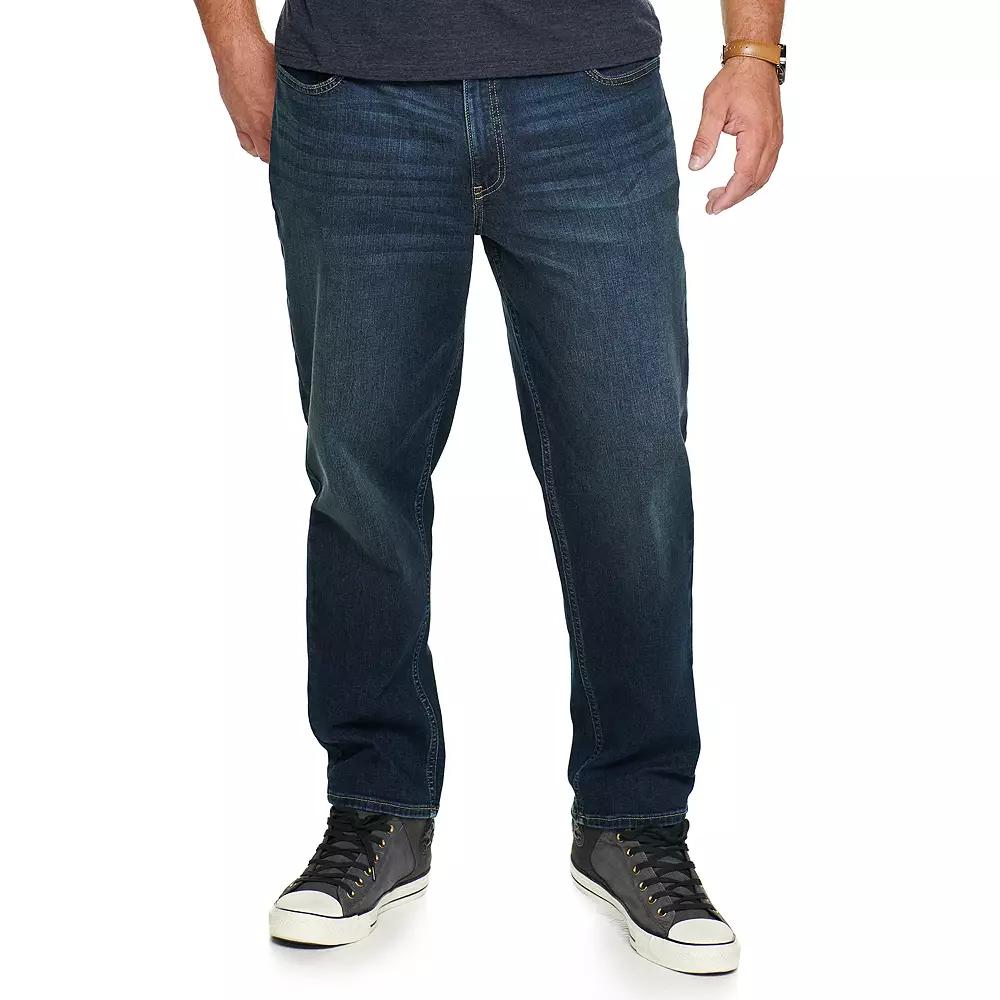 Big & Tall Sonoma Goods For Life® Straight-Leg Flexwear Jeans, Men's,  Product Image