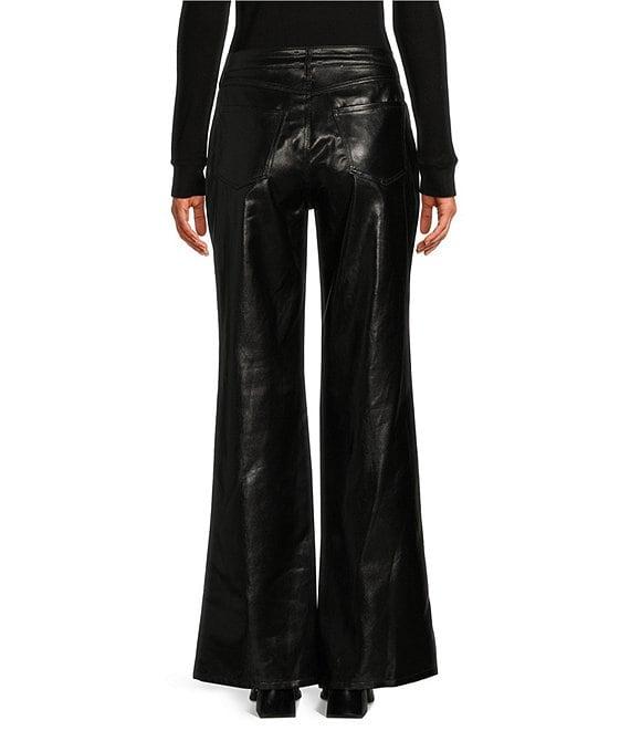 Every Coated Denim High Rise Wide Leg Pants Product Image