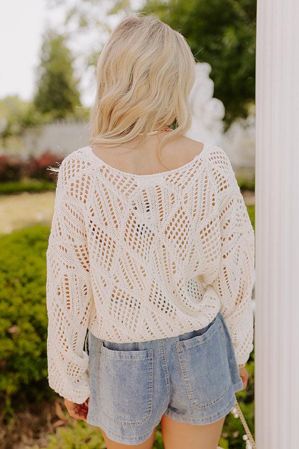 Feeling Breezy Knit Top Product Image