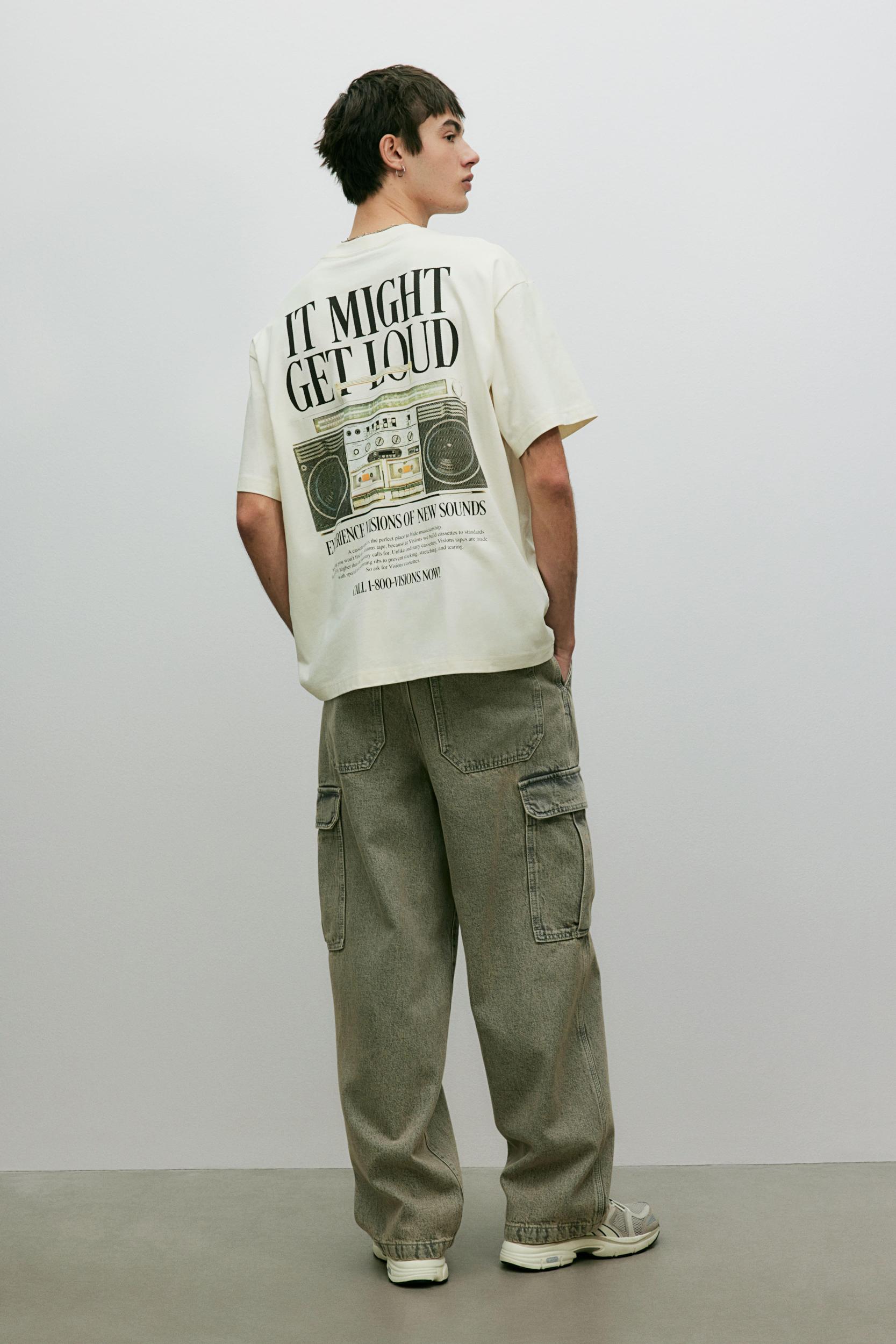Loose Fit Printed T-shirt Product Image