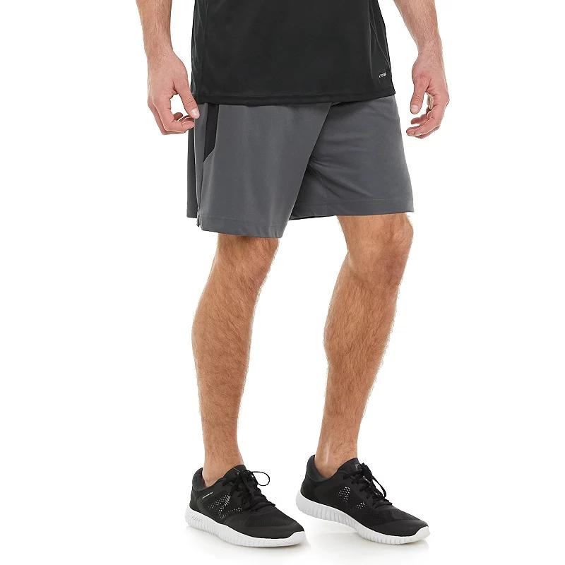 Men's Tek Gear® Dry Tek Shorts, Size: Small, Hawk Gray Black Product Image