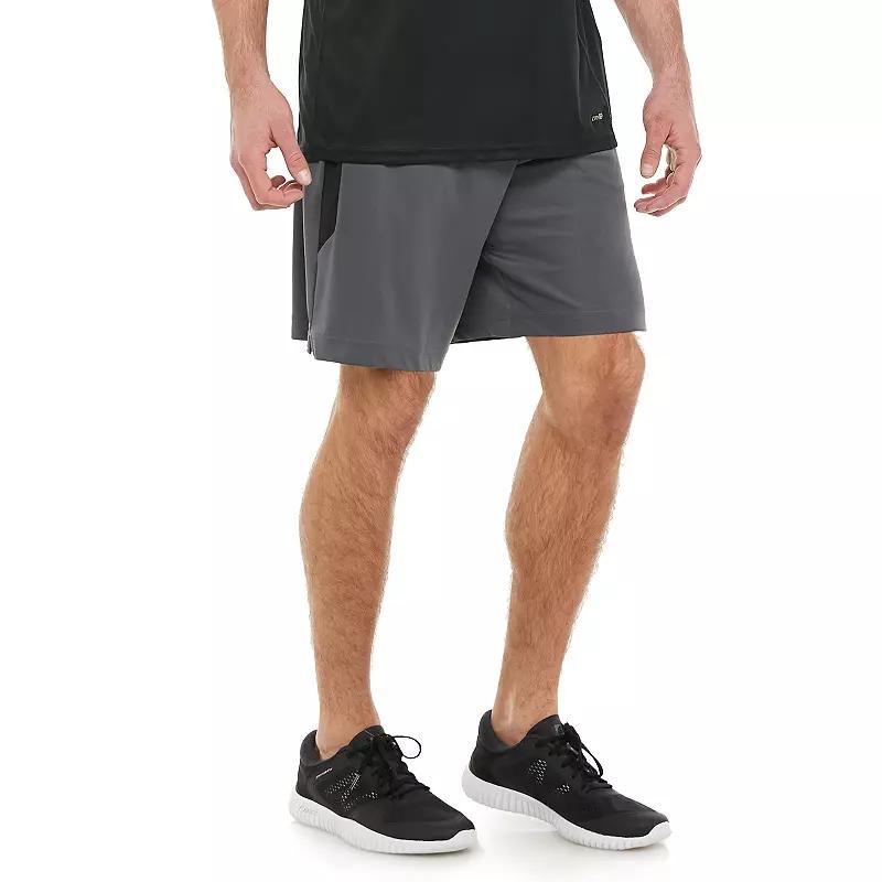 Men's Tek Gear® Dry Tek Shorts, Size: Small, Hawk Gray Black Product Image