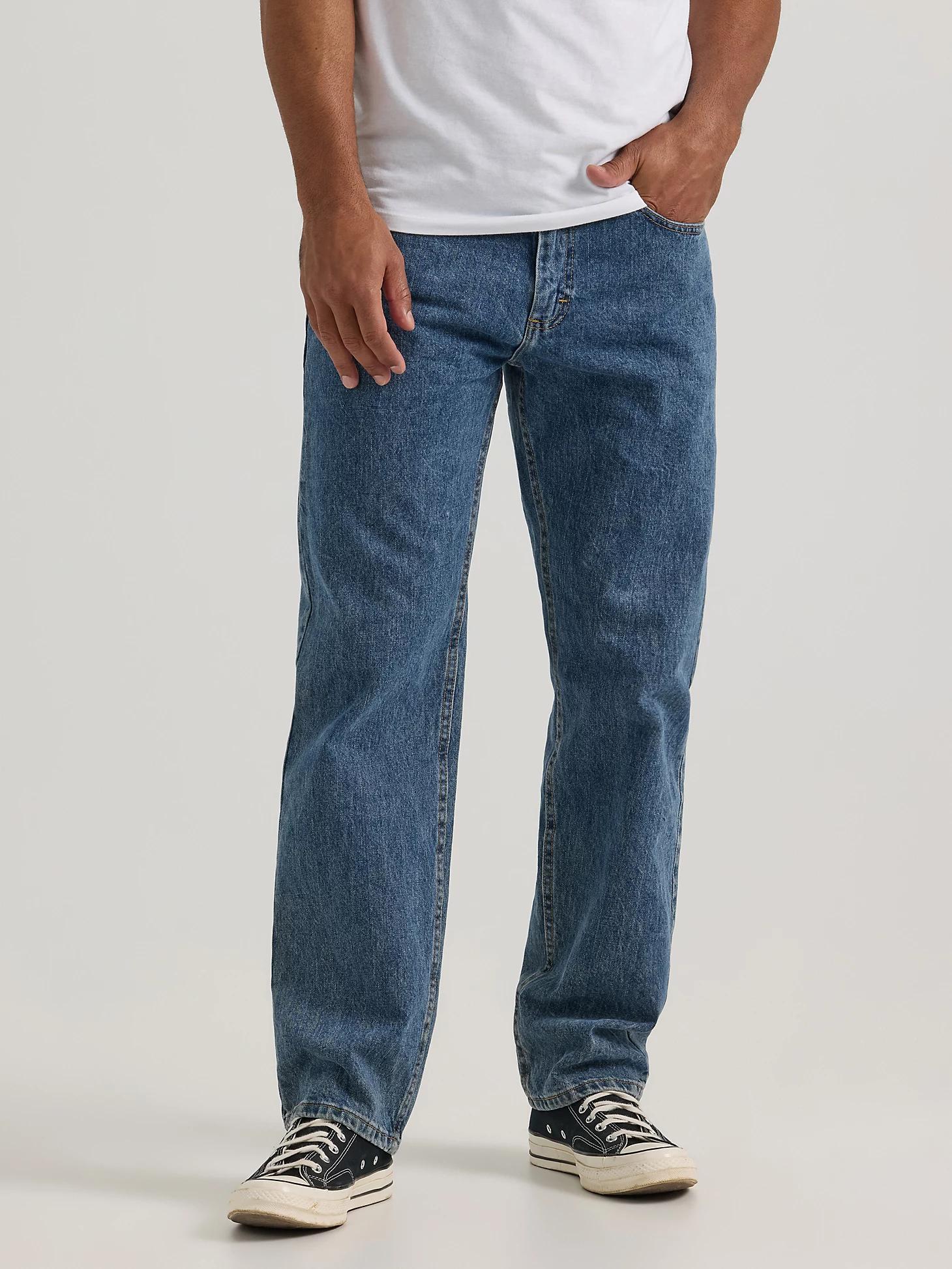 Relaxed Fit Straight Leg Jeans | Men’s Jeans | Lee® Product Image