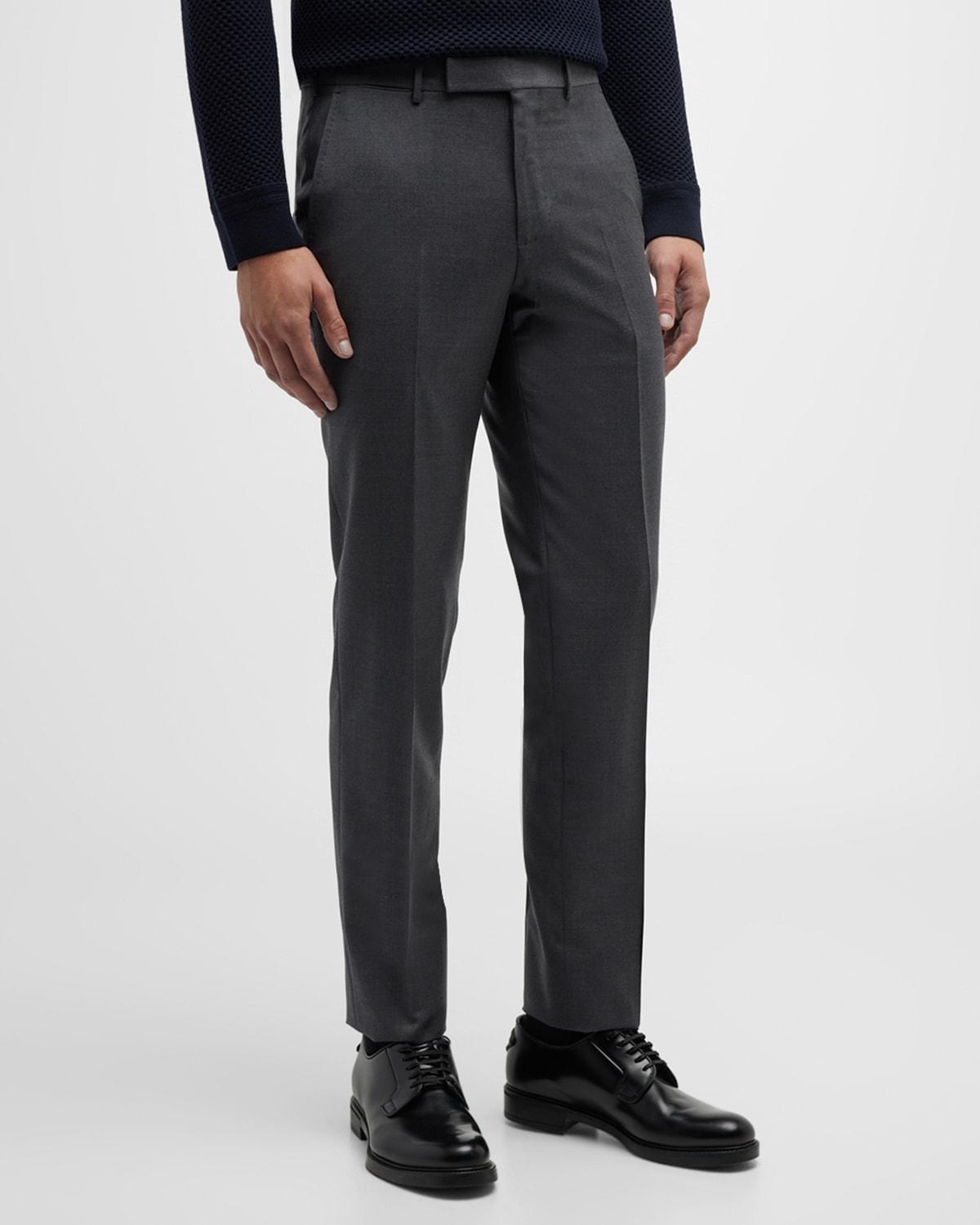 Mens Trofeo Slim-Straight Trousers Product Image