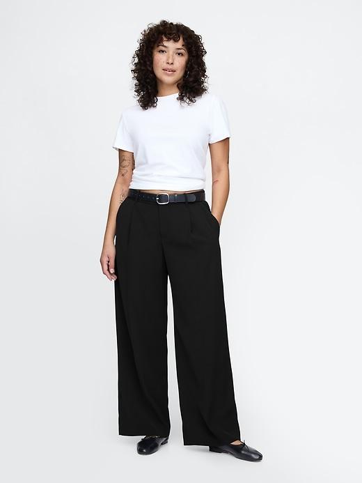 365 Low Rise Pleated Trousers Product Image