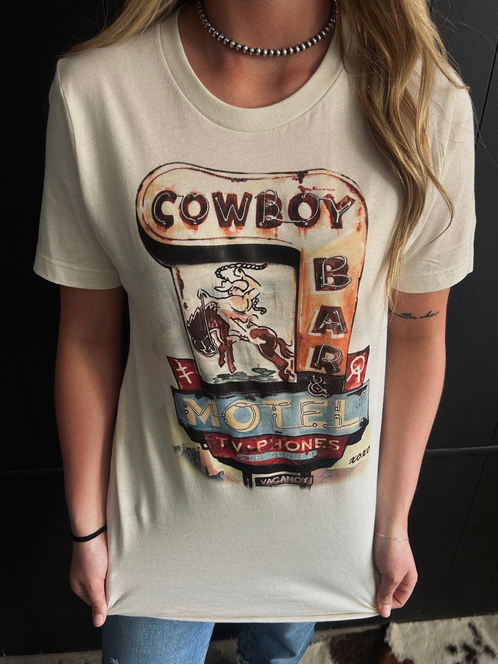 Cowboy Motel Graphic Tee Product Image