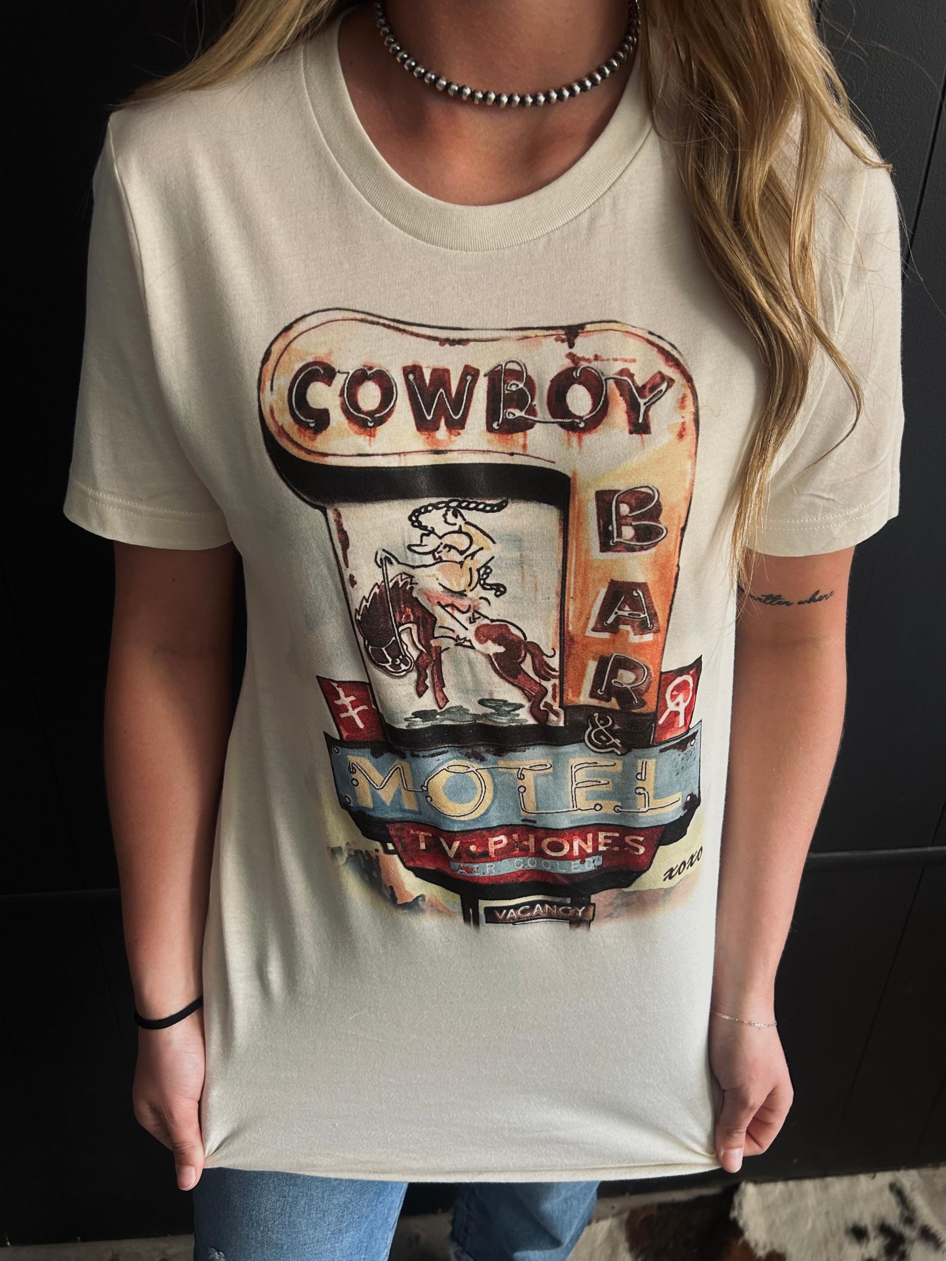 Cowboy Motel Graphic Tee Product Image
