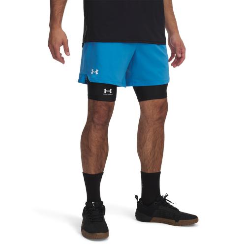 Under Armour Mens Under Armour Vanish Woven 6 Shorts - Mens Stream/Black Product Image