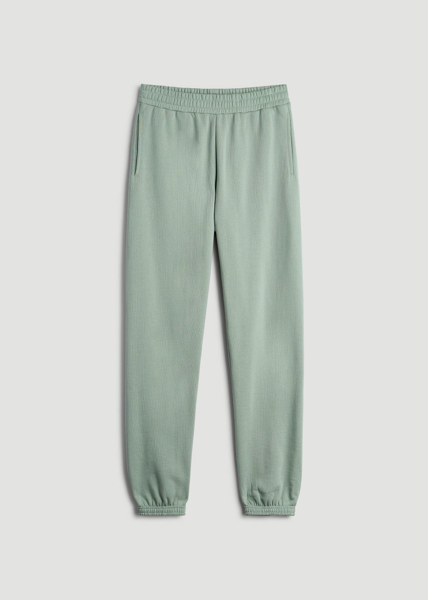 Wearever Fleece Relaxed Sweatpants for Tall Women in Seagrass Female Product Image