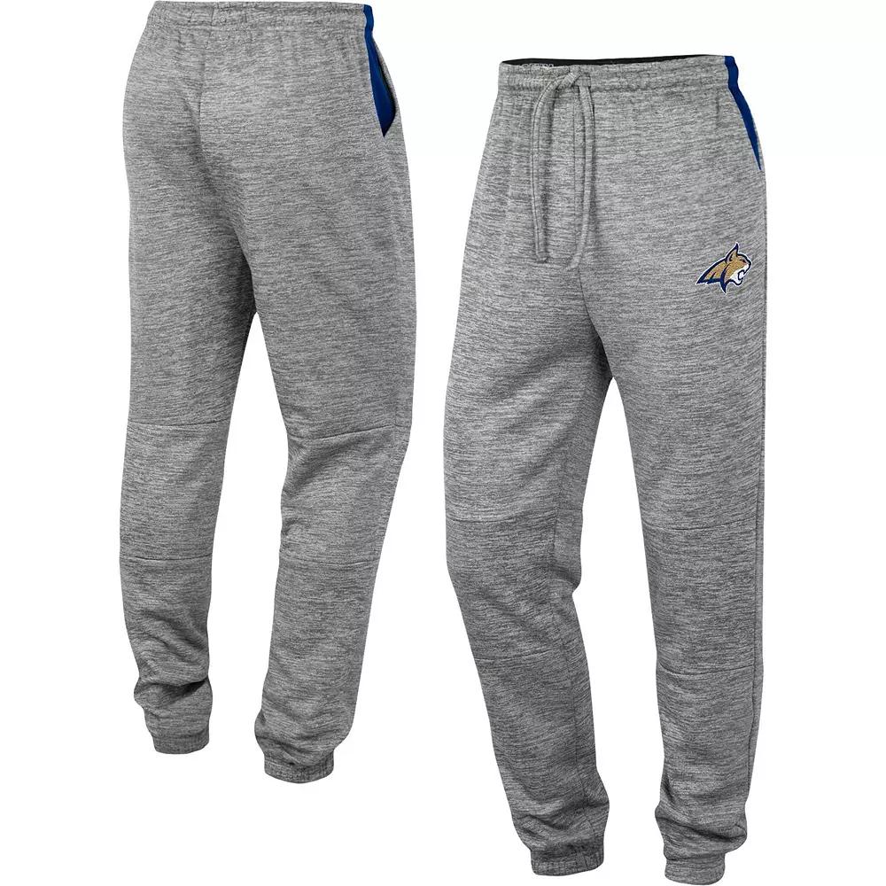 Men's Colosseum Gray Montana State Bobcats Worlds to Conquer Sweatpants, Size: 2XL, Mts Grey Product Image