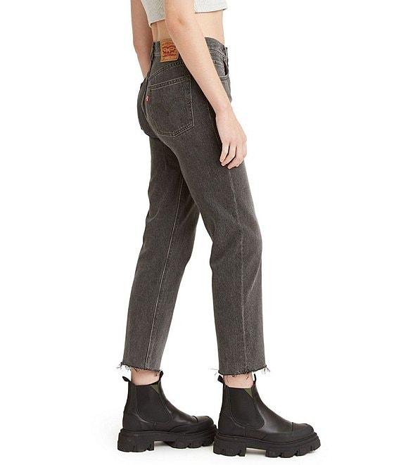 Levi's® 501 High Rise Cropped Straight Leg Jeans Product Image