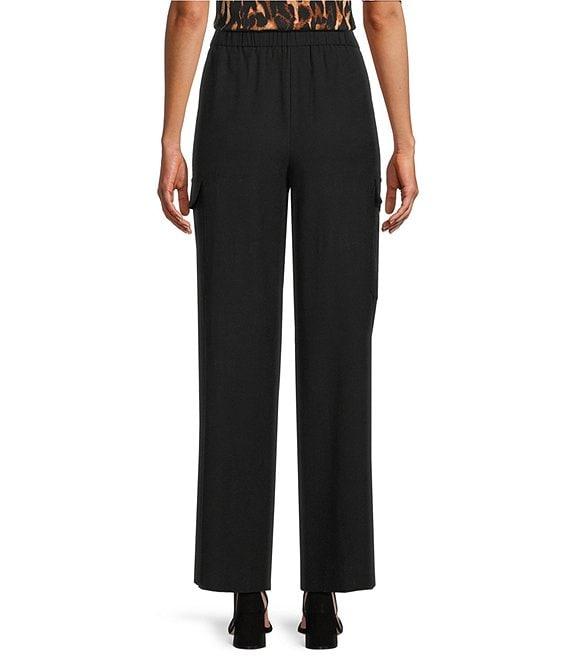 Investments Petite Size Wide Leg Cargo Pants Product Image