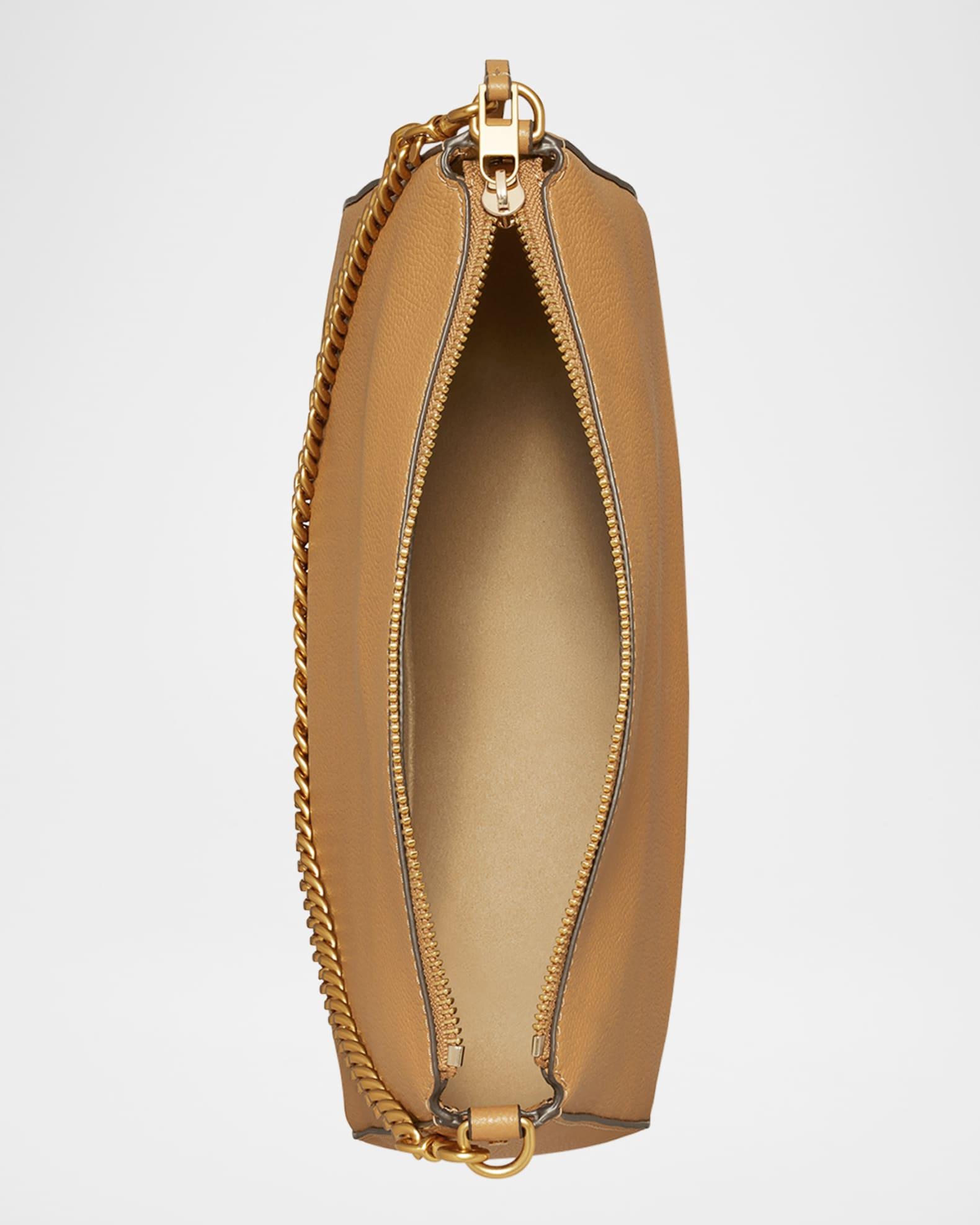 Perry Zip Leather Shoulder Bag Product Image