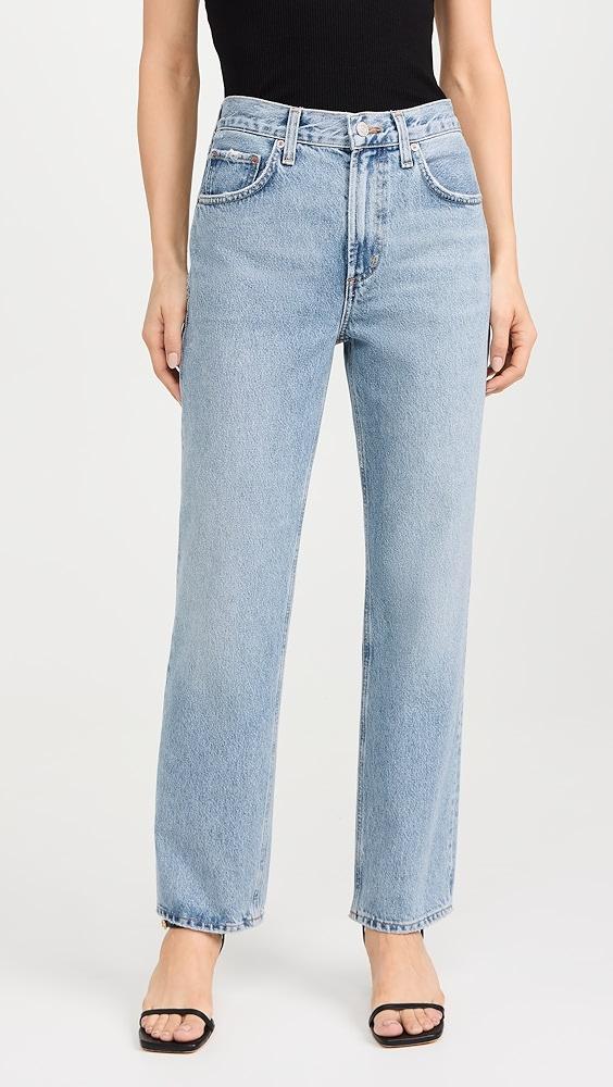 AGOLDE Valen Mid Rise Vintage Straight Jeans | Shopbop Product Image