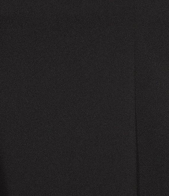 Blondie Nites Scuba Rhinestone Heart Cut Out A-Line Dress Product Image