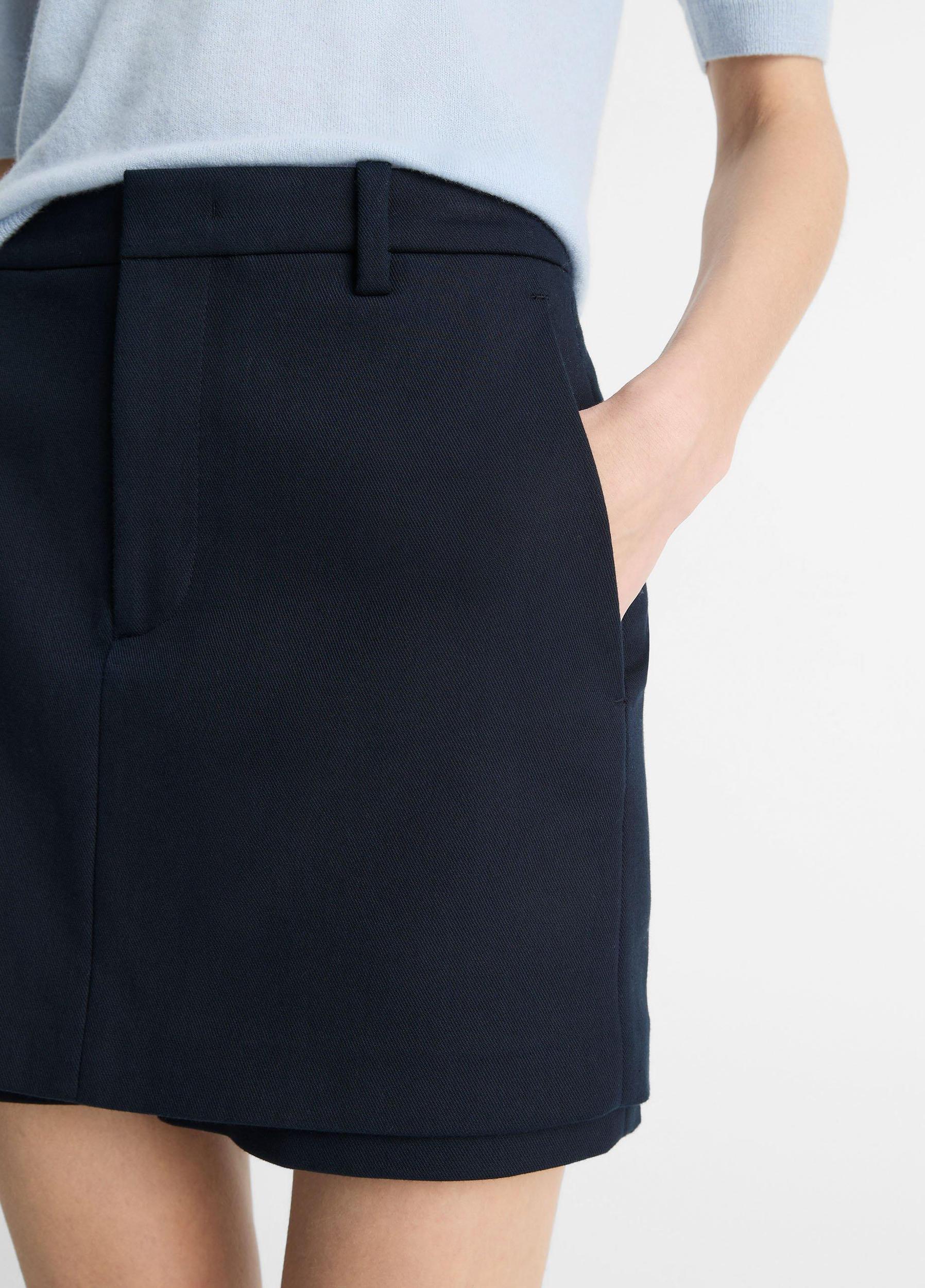 Tailored Italian Cotton Skort Product Image
