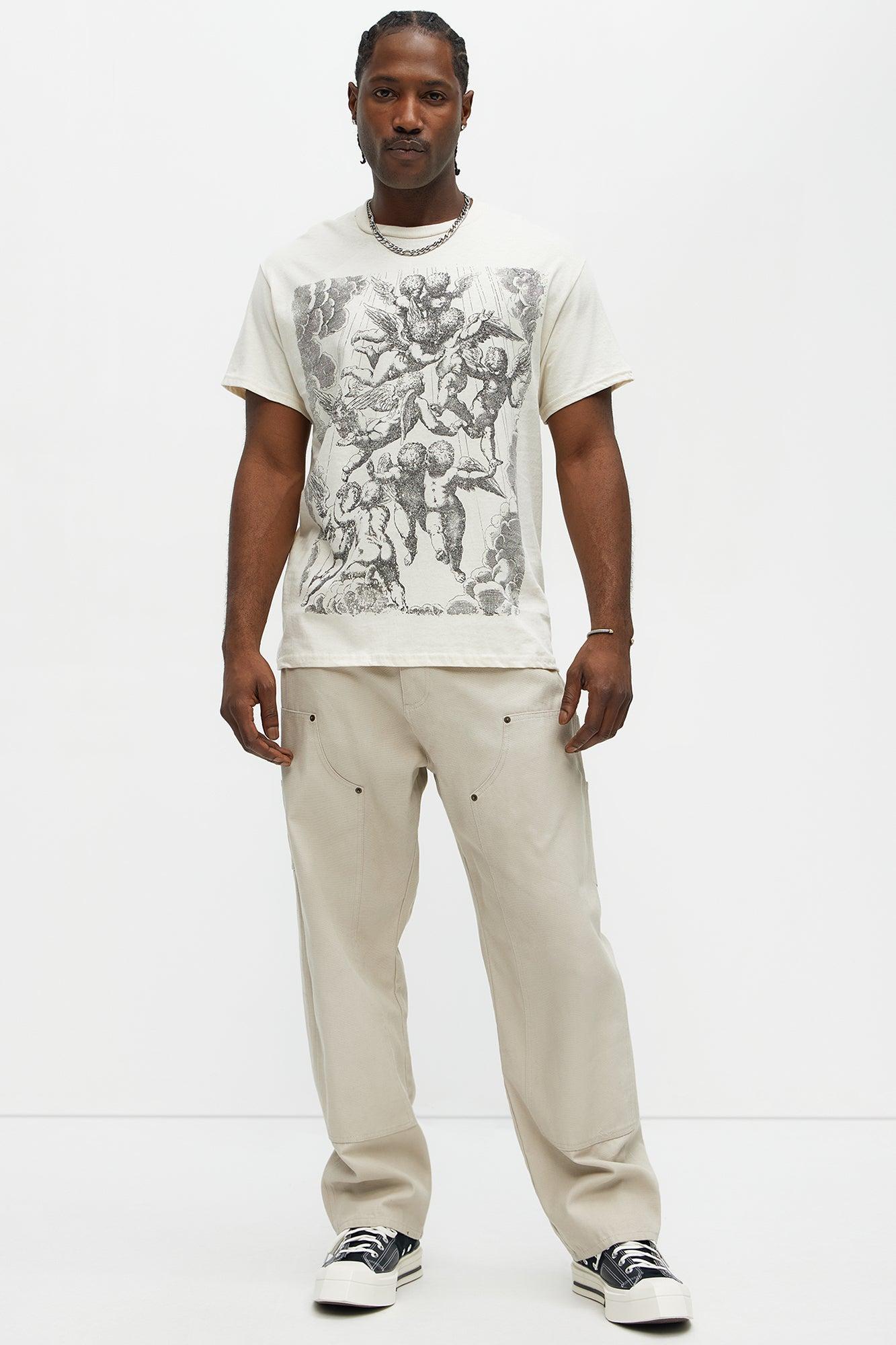 Angels From The Heavens Short Sleeve Tee - Natural Product Image