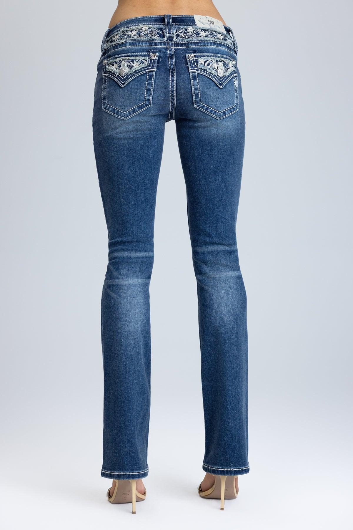 Starlit Low Rise Bootcut Jeans Product Image