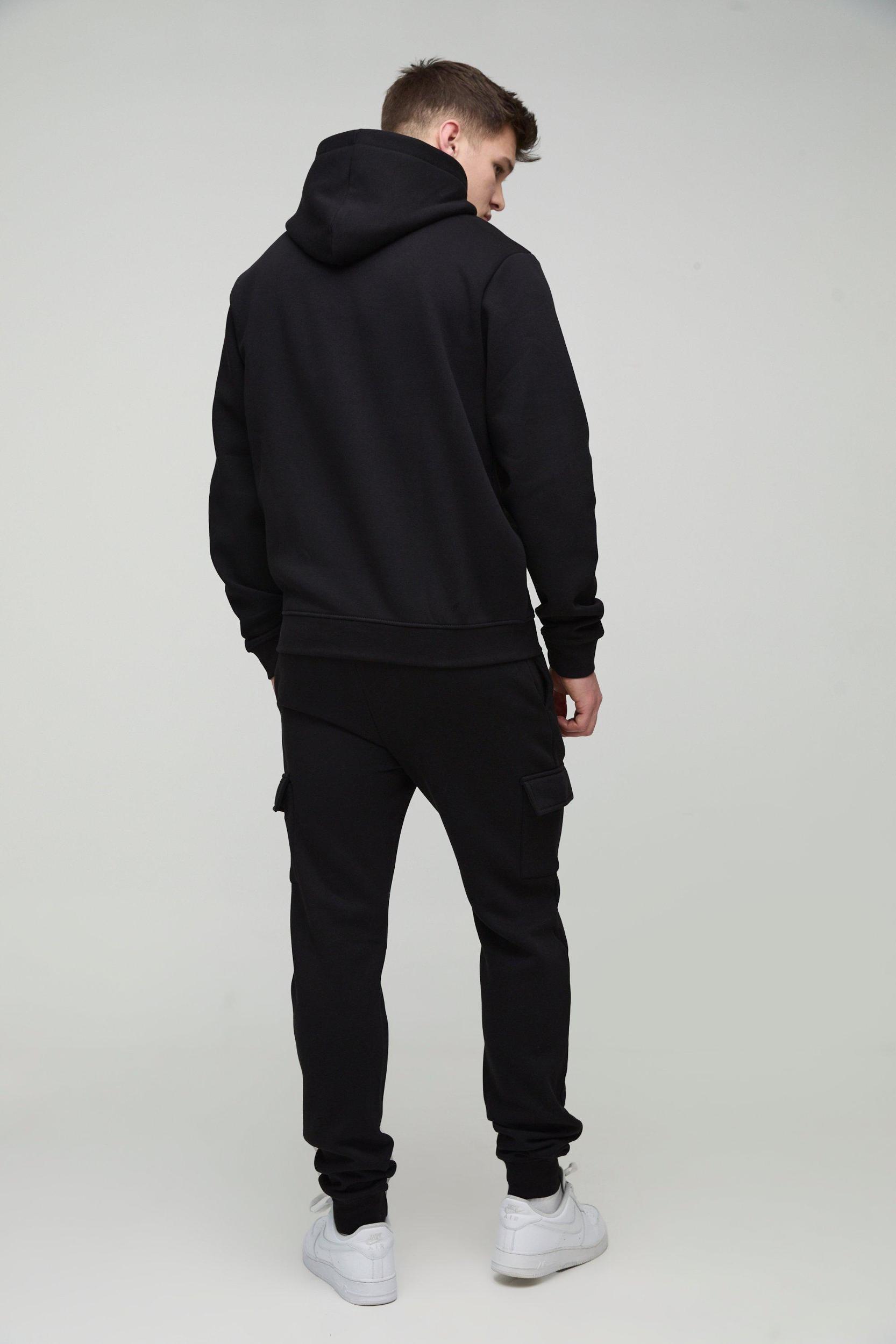 Tall 330GSM Over The Head Regular Fit Basic Hoodie | boohooMAN USA Product Image