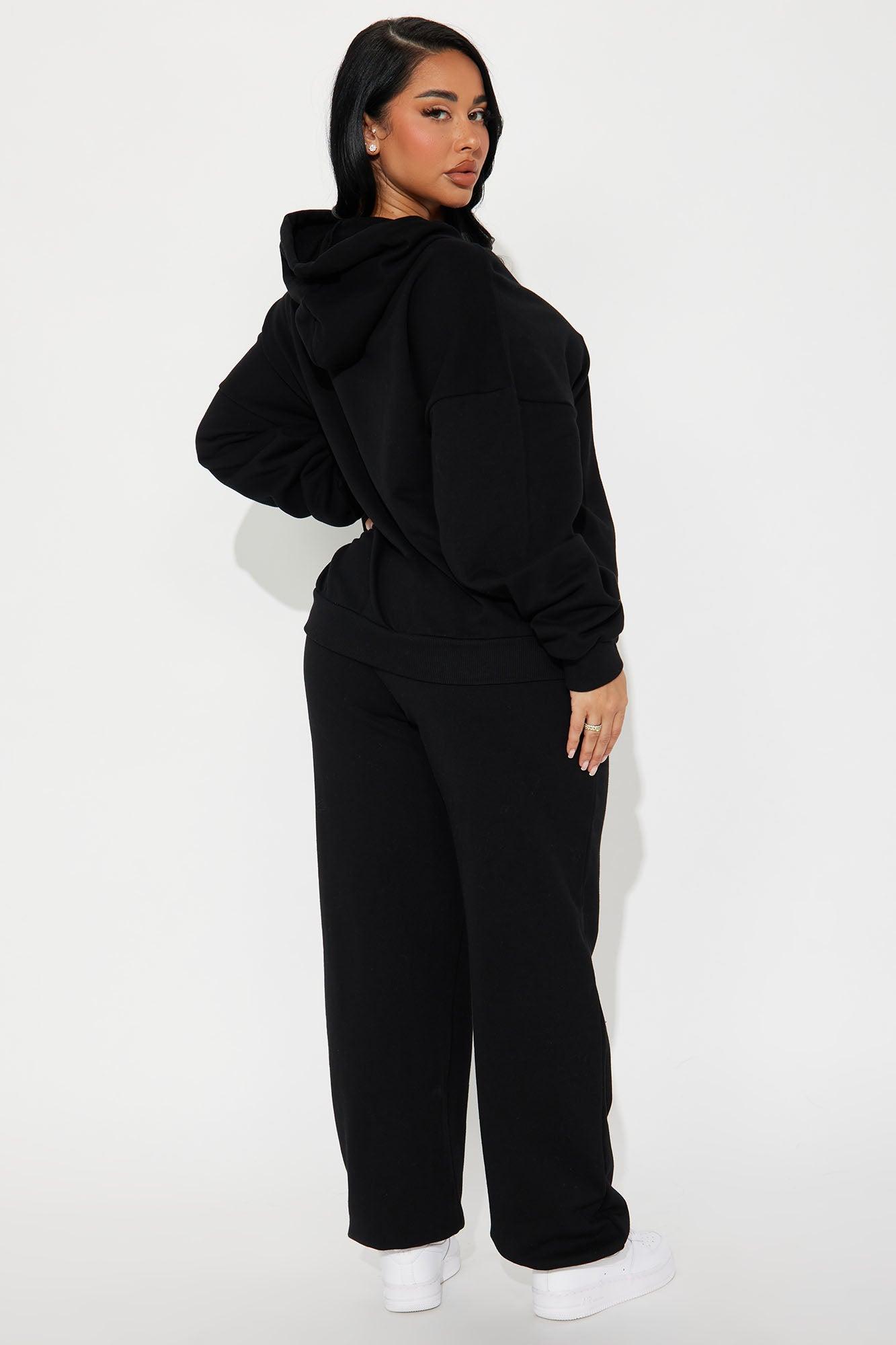 Fashion Week Sweatsuit Set - Black Product Image
