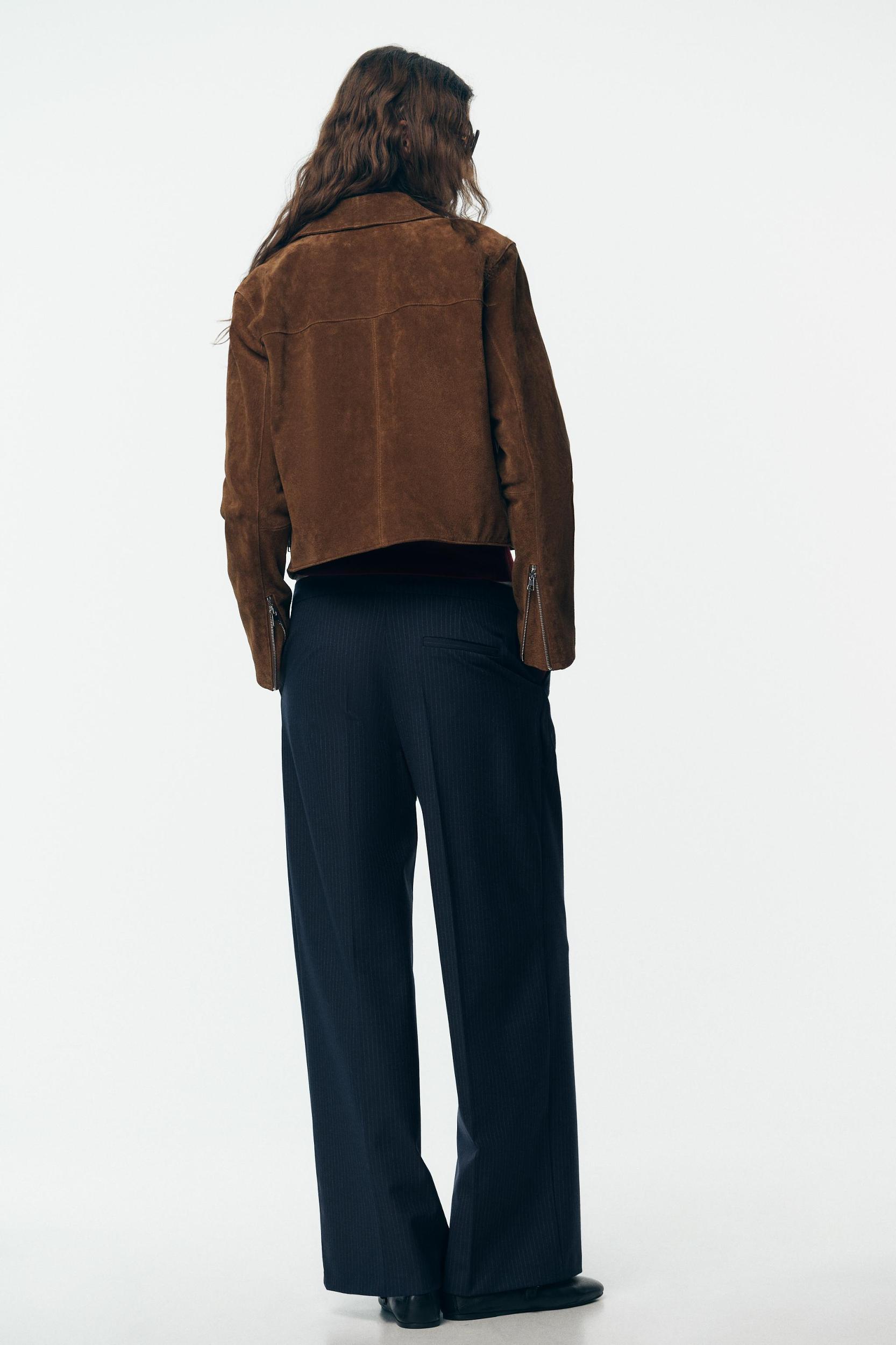 DOUBLE WAIST WIDE LEG PANTS Product Image