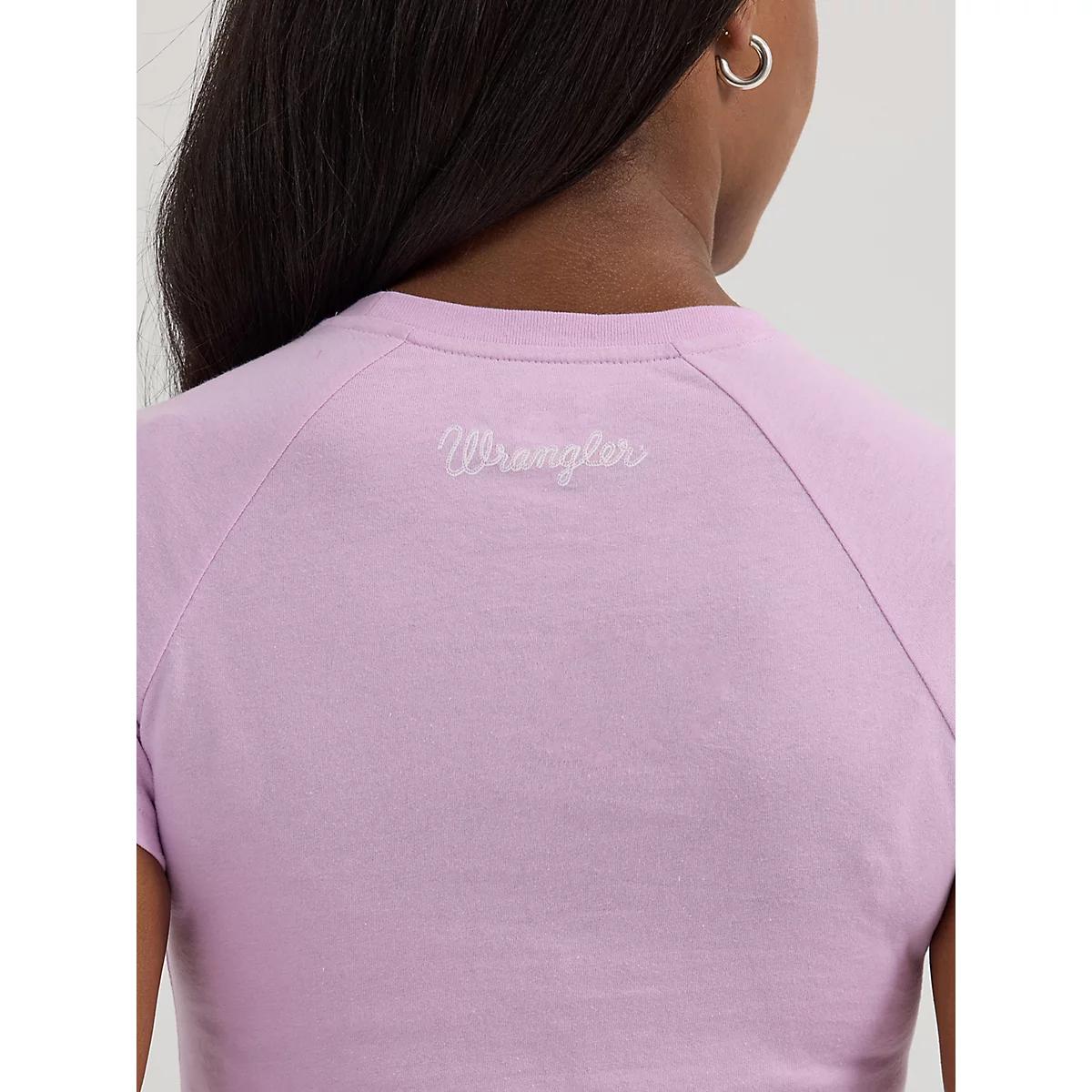 Women's Wrangler Shrunken Western Raglan Tee | Women's TOPS | Wrangler® Product Image