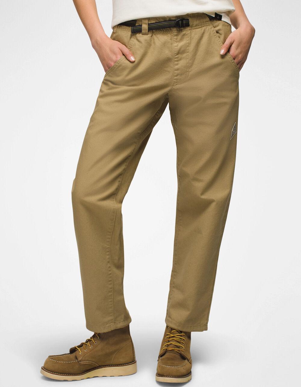 PRANA Voyaged Mens Relaxed Straight Pants - TAN Product Image