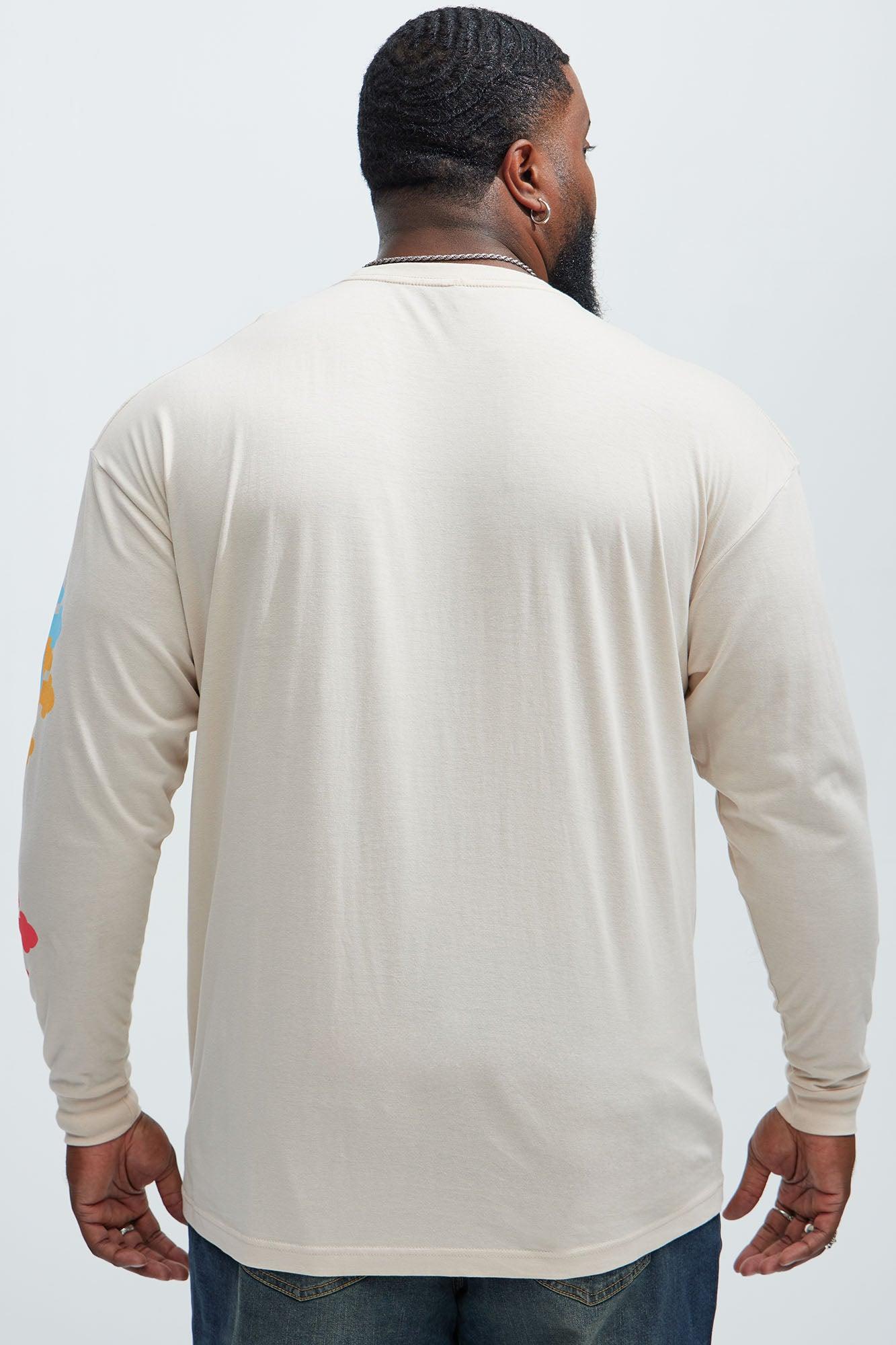 Holy Spirit Sun Long Sleeve Tee - Khaki Product Image