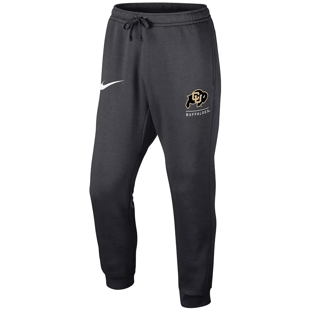 Men's Nike Anthracite Ole Miss Rebels Primary Logo Club Fleece Joggers,  Product Image