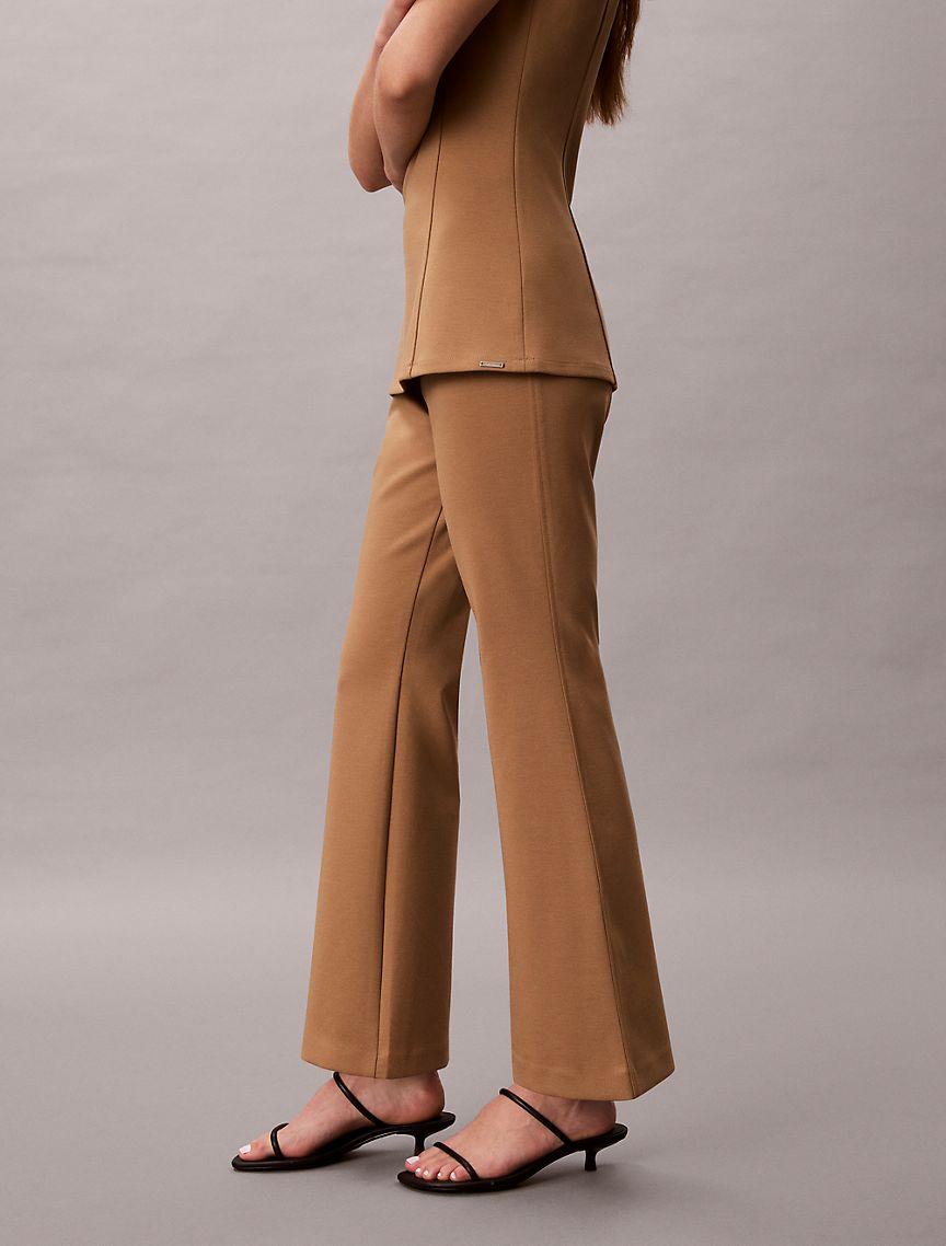 Ponte Flared Pants Product Image