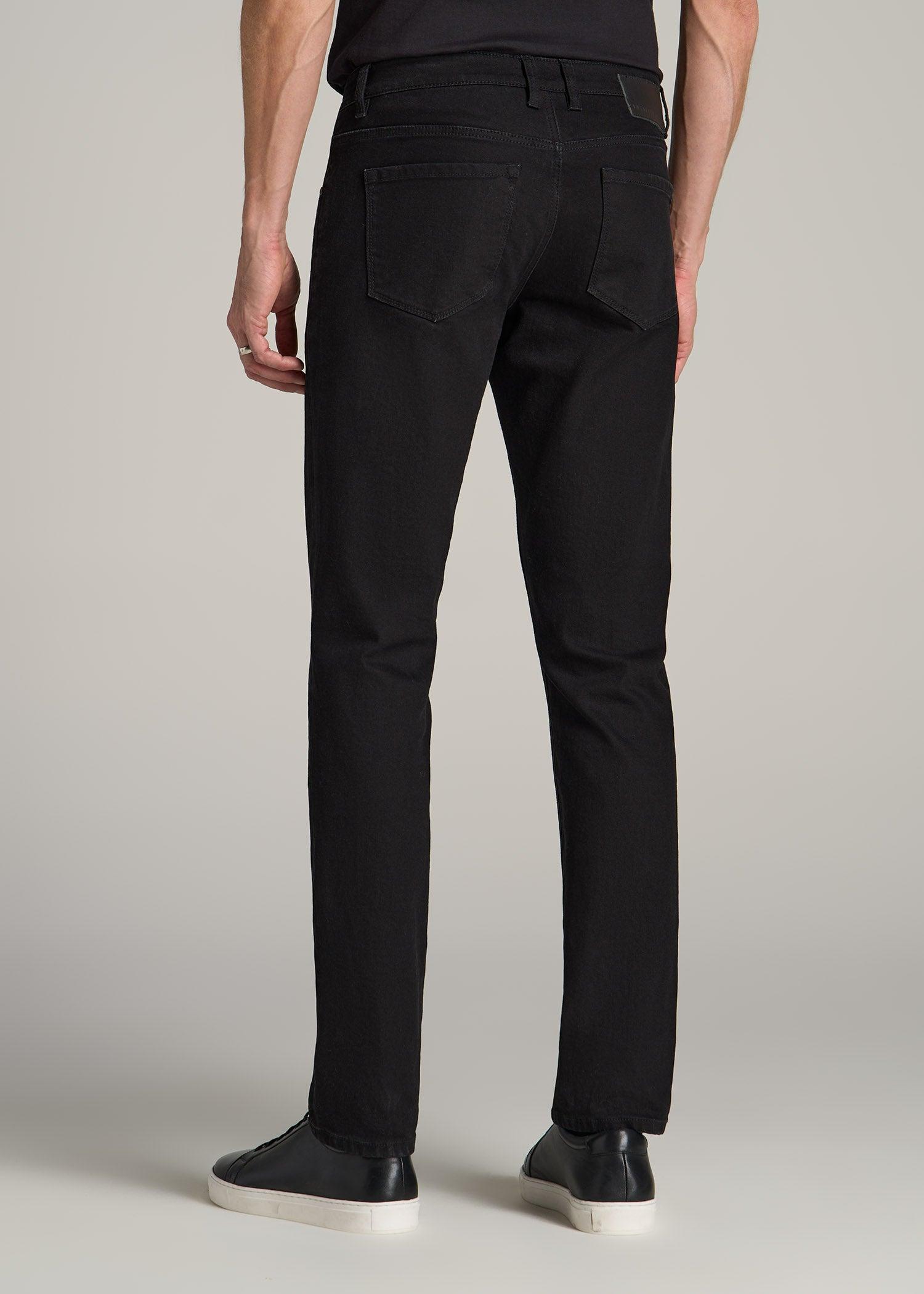Carman TAPERED Jeans for Tall Men in True Black Male Product Image