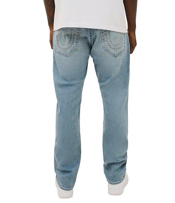 True Religion Geno Horseshoe-Embroidered-Pocket Jeans Product Image