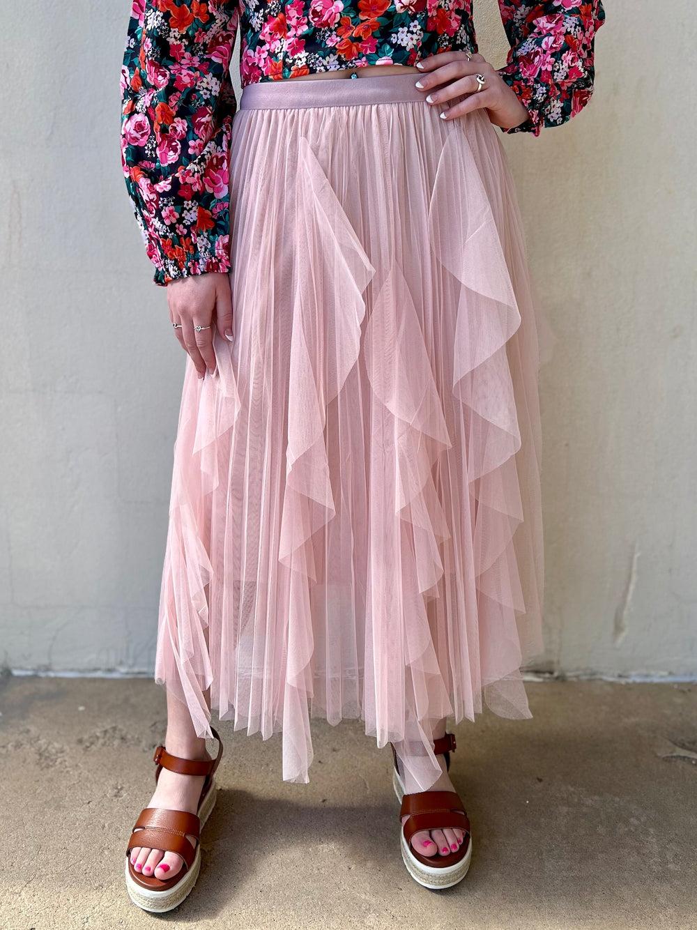 Whisping Blush Skirt Product Image