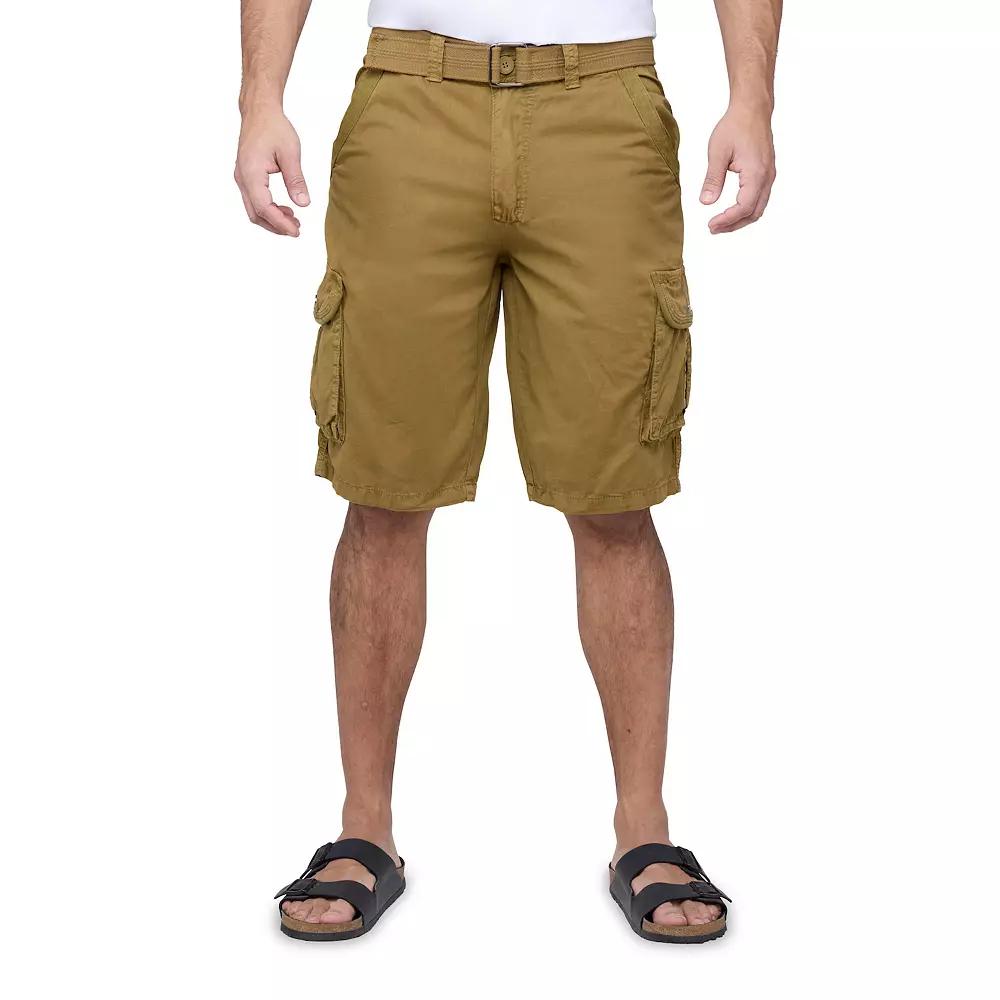 Men's RAW X by Xray Regular-Fit Belted Button Cargo Shorts,  Product Image