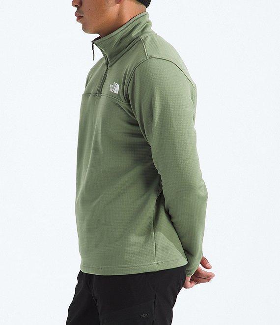 The North Face Cedar Trail Grid Long Sleeve 1/4 Zip Fleece Pullover Product Image